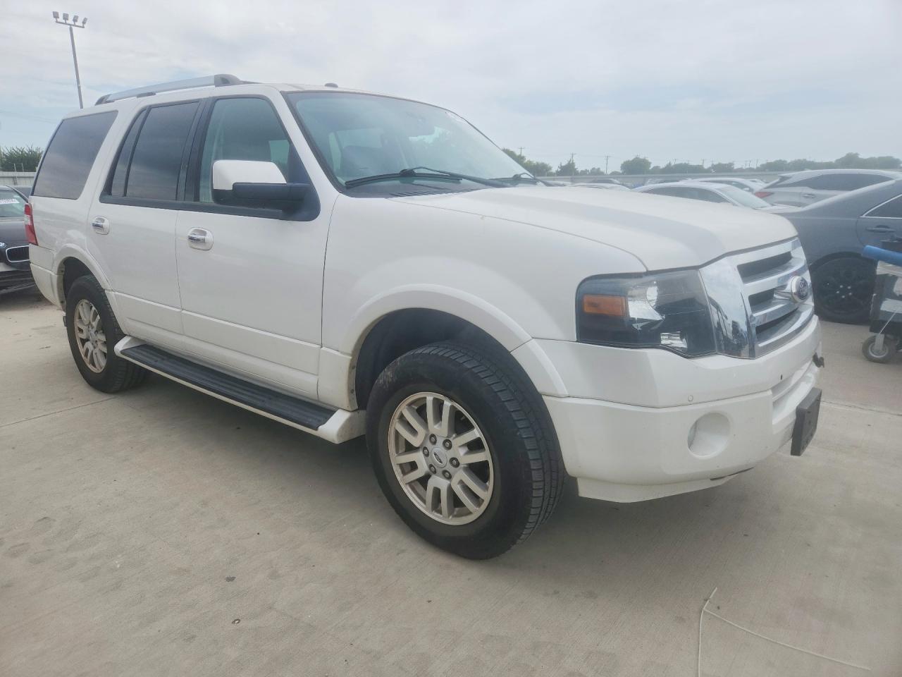2012 Ford Expedition Limited White vin: 1FMJU1K59CEF59654
