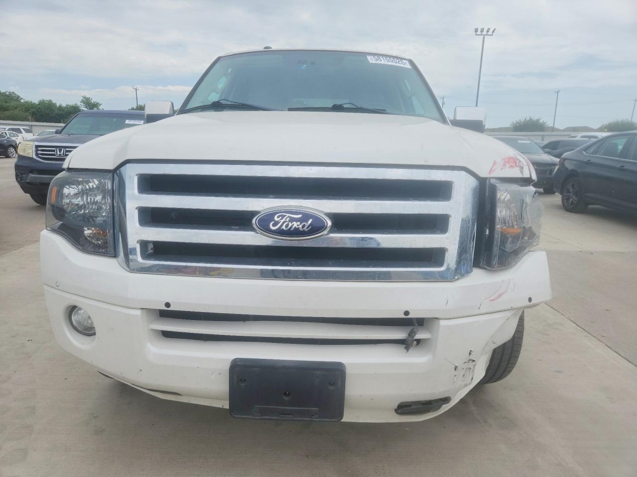 2012 Ford Expedition Limited White vin: 1FMJU1K59CEF59654