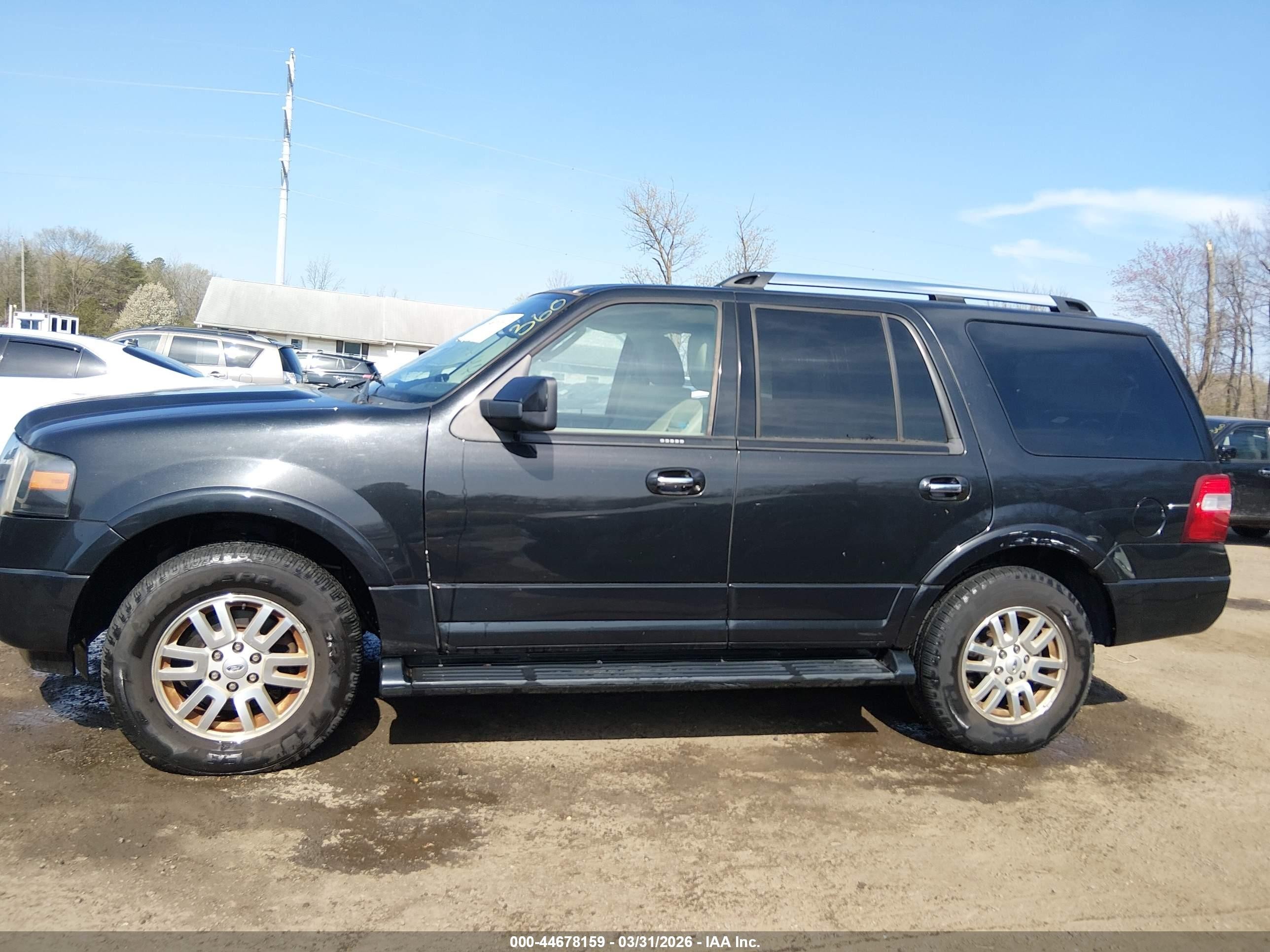 2014 Ford Expedition Limited Черный vin: 1FMJU1K59EEF35034