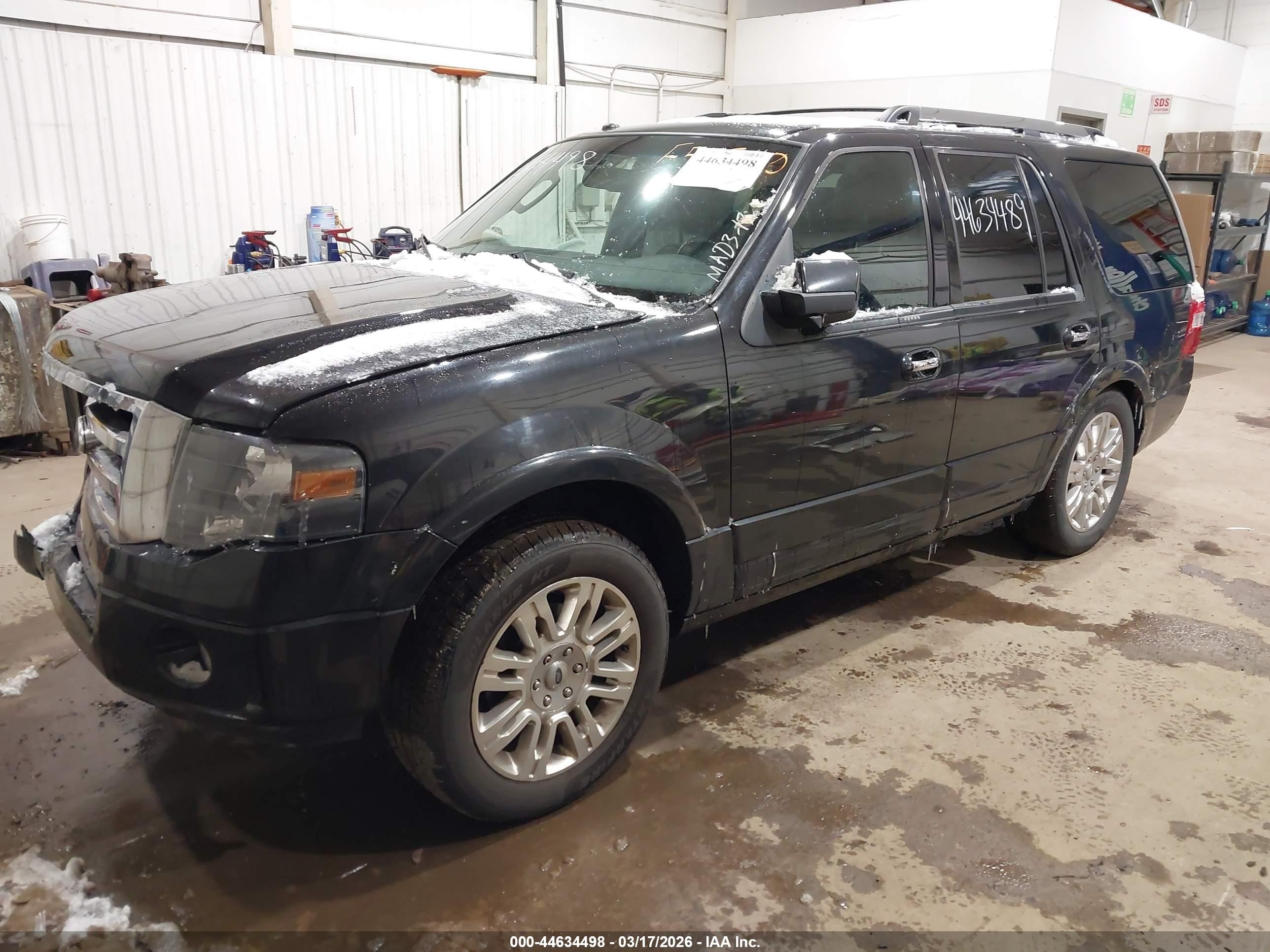 2012 Ford Expedition Limited Черный vin: 1FMJU1K5XCEF54740