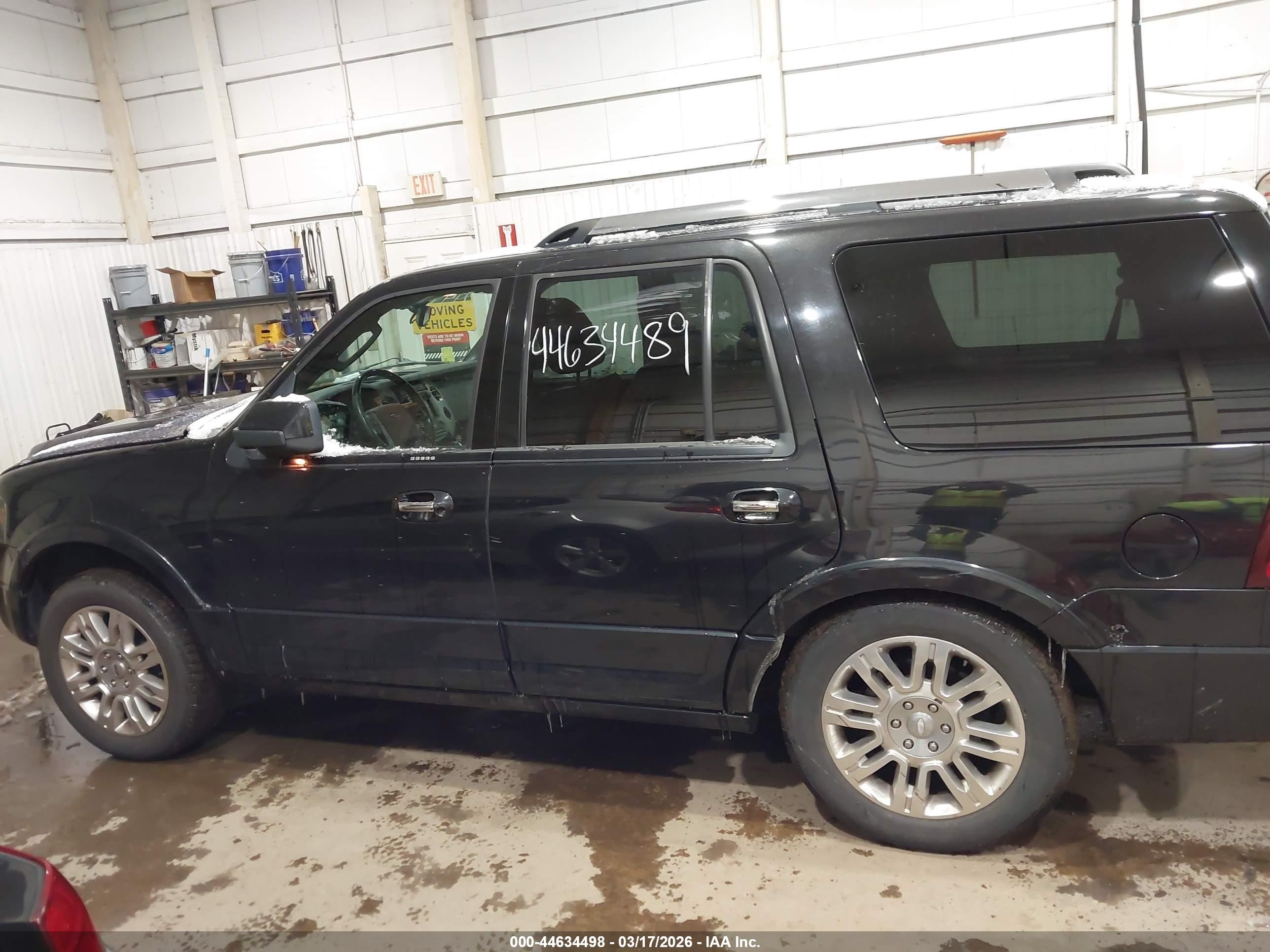 2012 Ford Expedition Limited Черный vin: 1FMJU1K5XCEF54740
