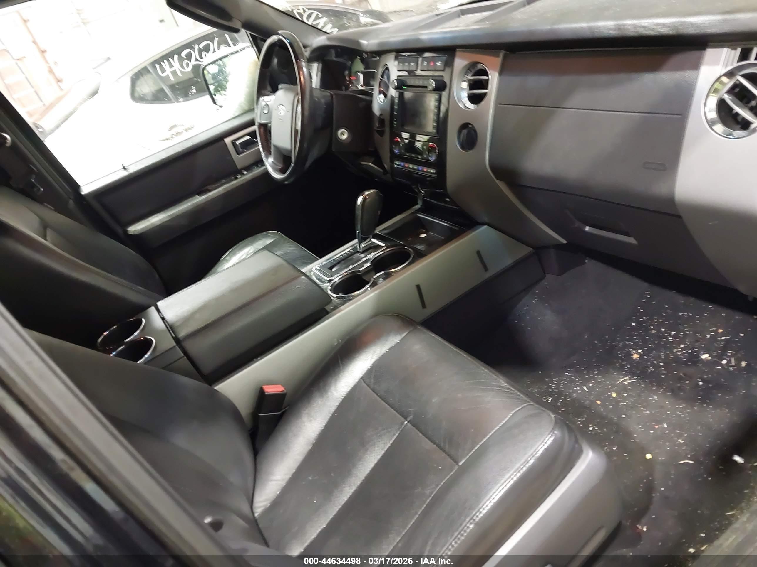 2012 Ford Expedition Limited Черный vin: 1FMJU1K5XCEF54740