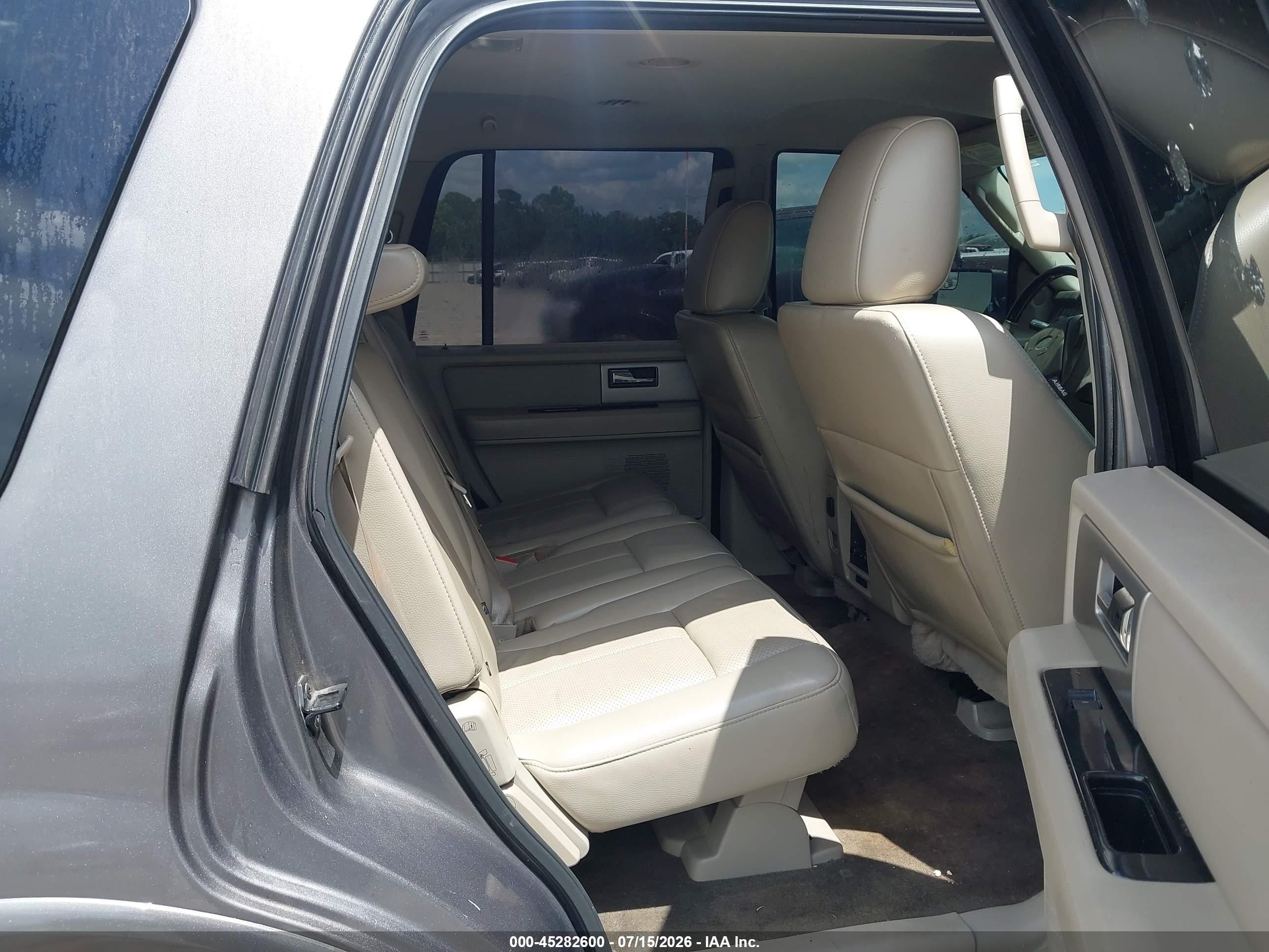 2013 Ford Expedition Limited Gray vin: 1FMJU1K5XDEF02011