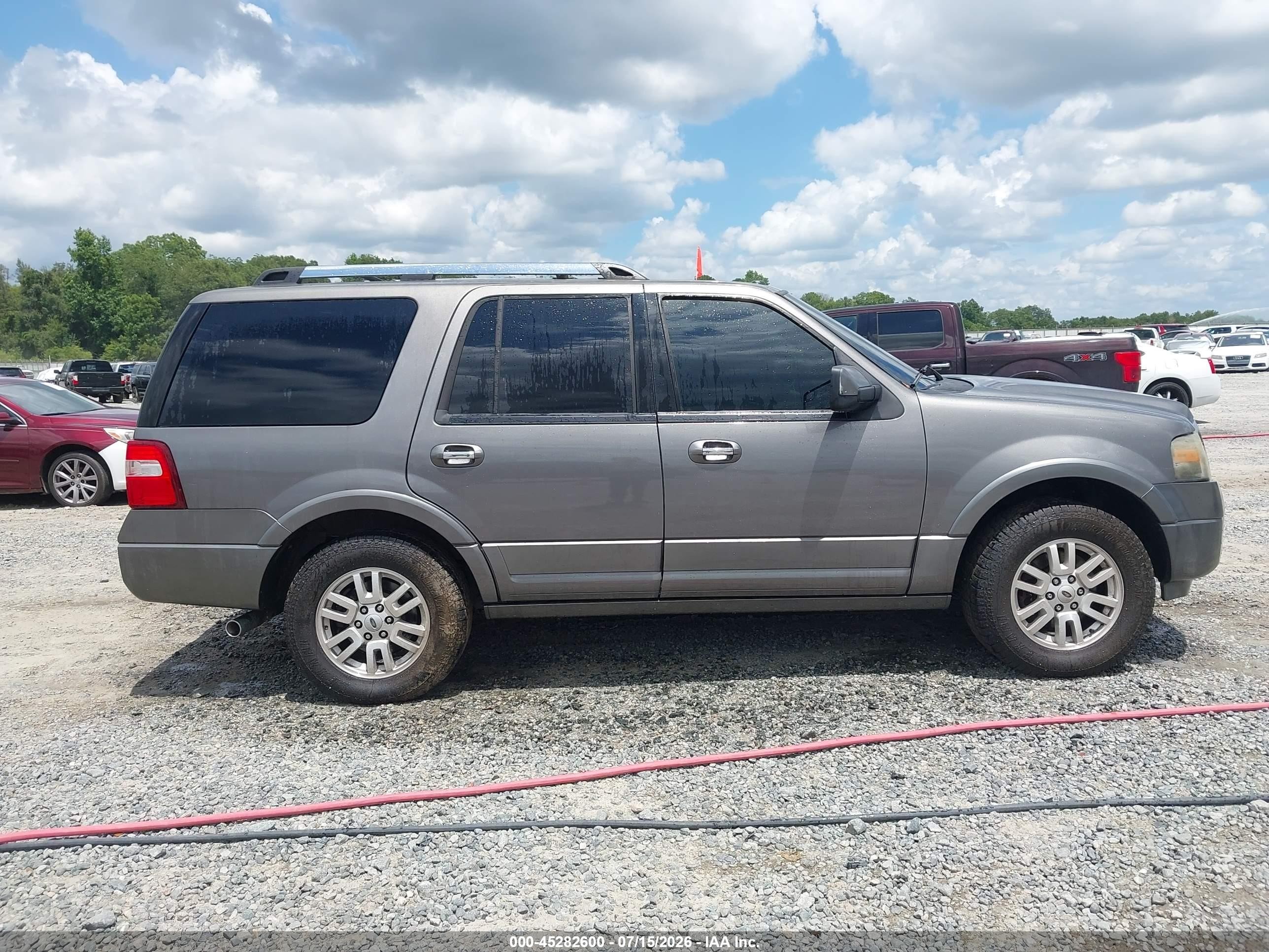 2013 Ford Expedition Limited Gray vin: 1FMJU1K5XDEF02011
