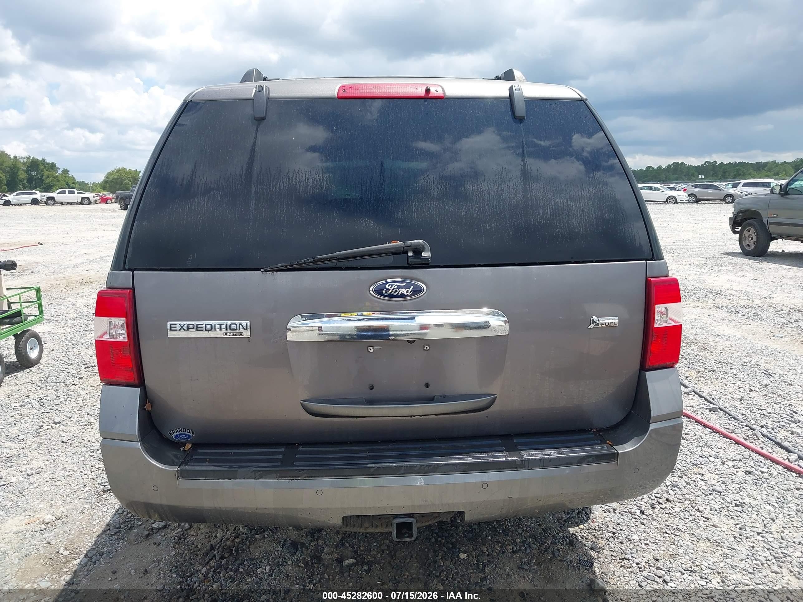 2013 Ford Expedition Limited Gray vin: 1FMJU1K5XDEF02011