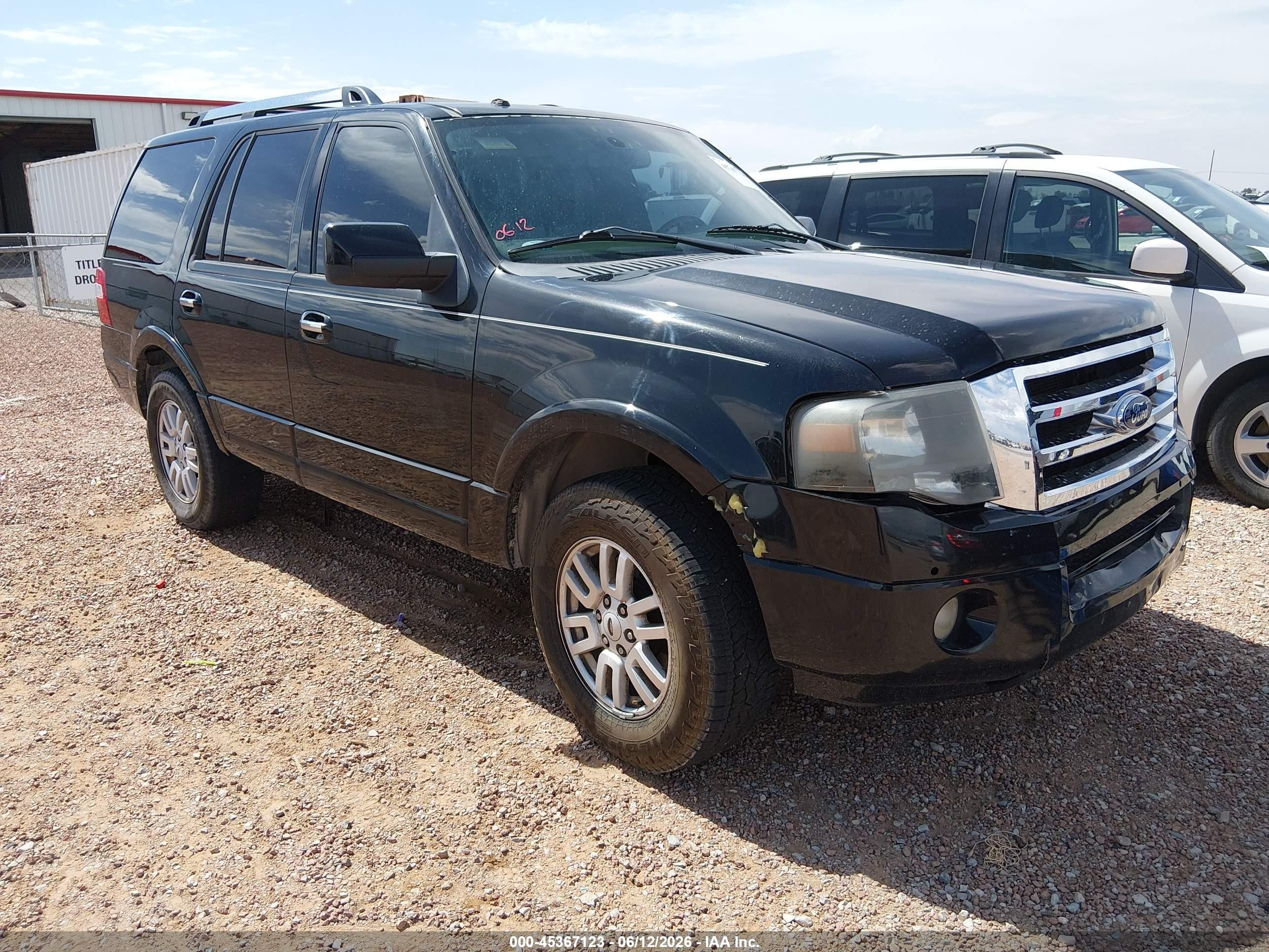 2014 Ford Expedition Limited Black vin: 1FMJU1K5XEEF02432