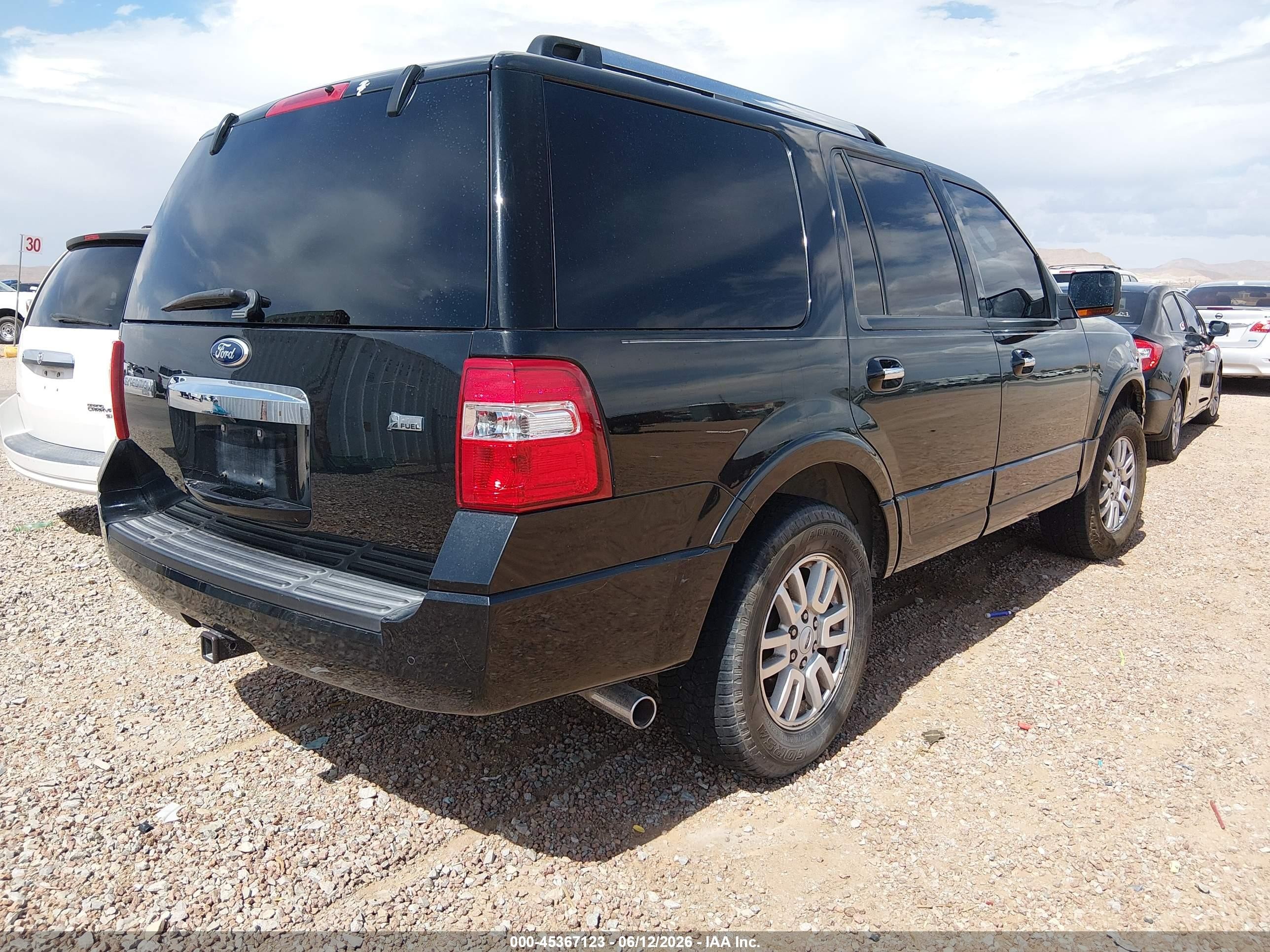 2014 Ford Expedition Limited Black vin: 1FMJU1K5XEEF02432