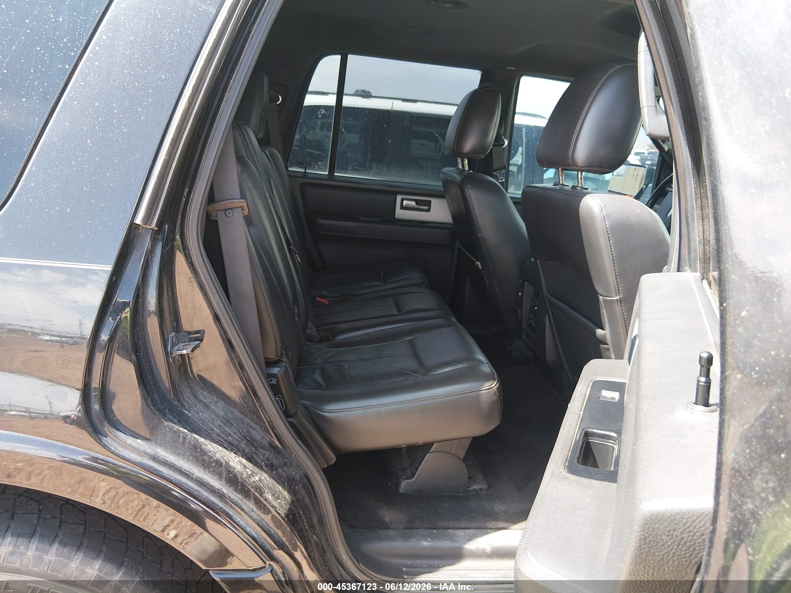 2014 Ford Expedition Limited Black vin: 1FMJU1K5XEEF02432