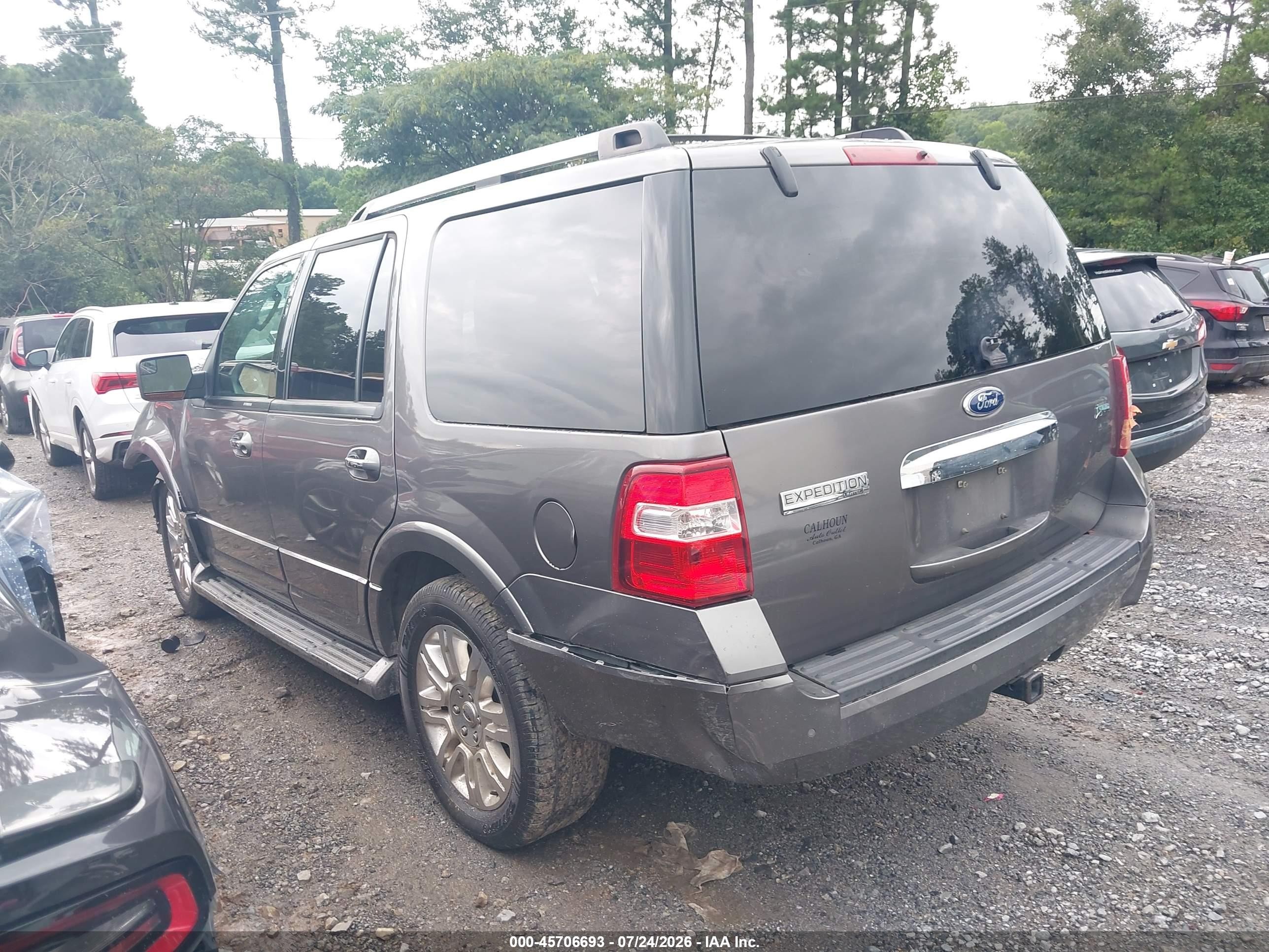 2014 Ford Expedition Limited Black vin: 1FMJU1K5XEEF57138