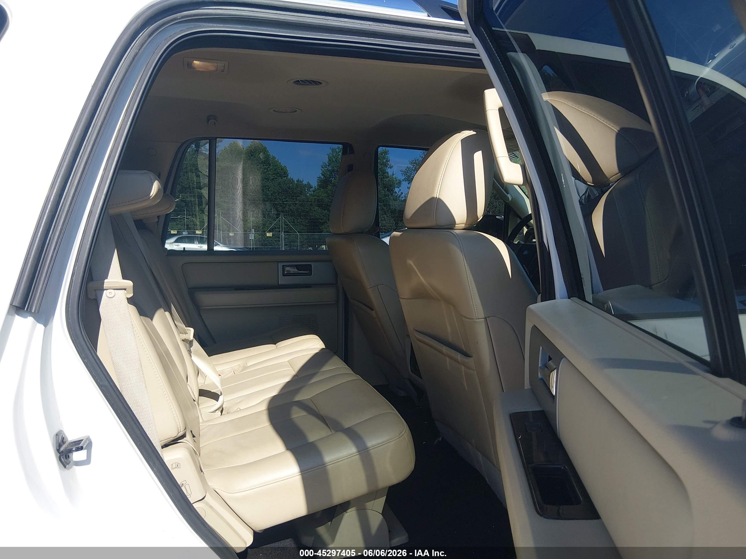 2015 Ford Expedition Limited White vin: 1FMJU1KT1FEF07258