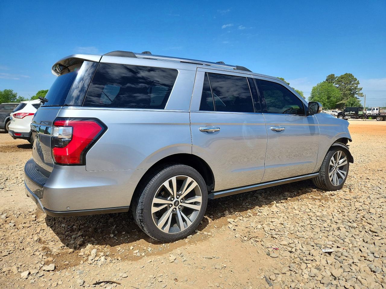 2020 Ford Expedition Limited Silver vin: 1FMJU1KT1LEA00789
