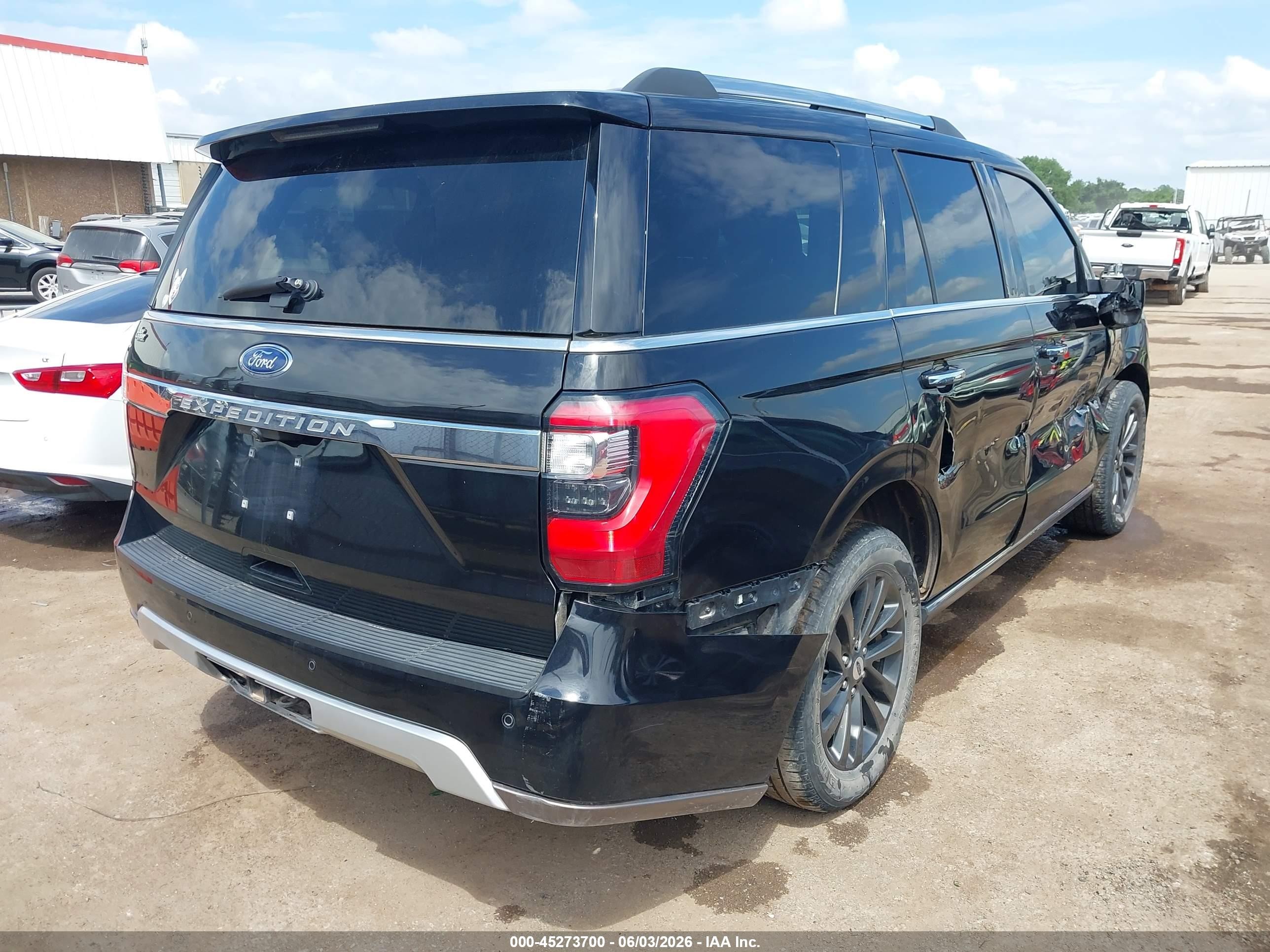 2020 Ford Expedition Limited Black vin: 1FMJU1KT1LEA99923