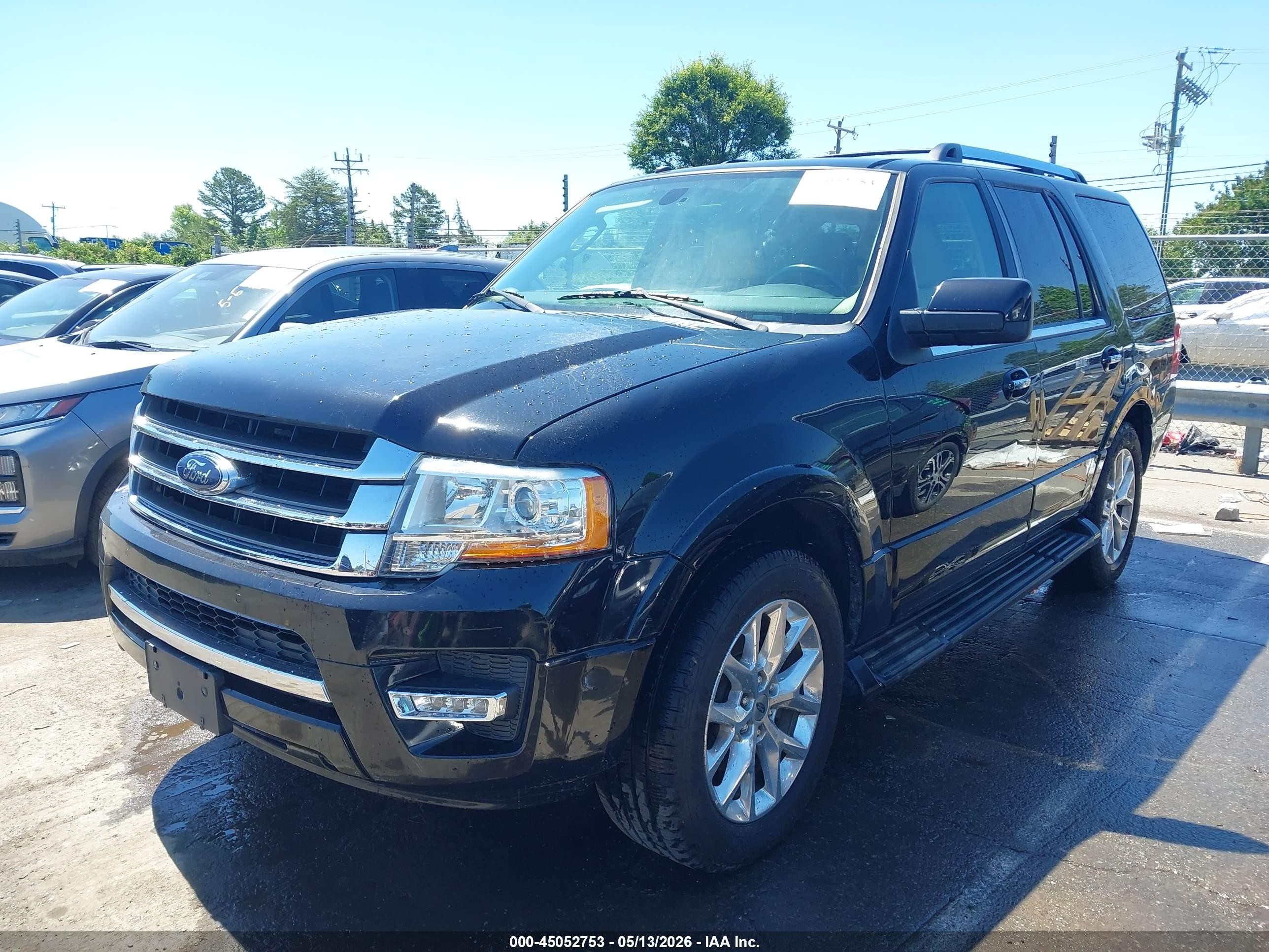2017 Ford Expedition Limited Black vin: 1FMJU1KT3HEA21232