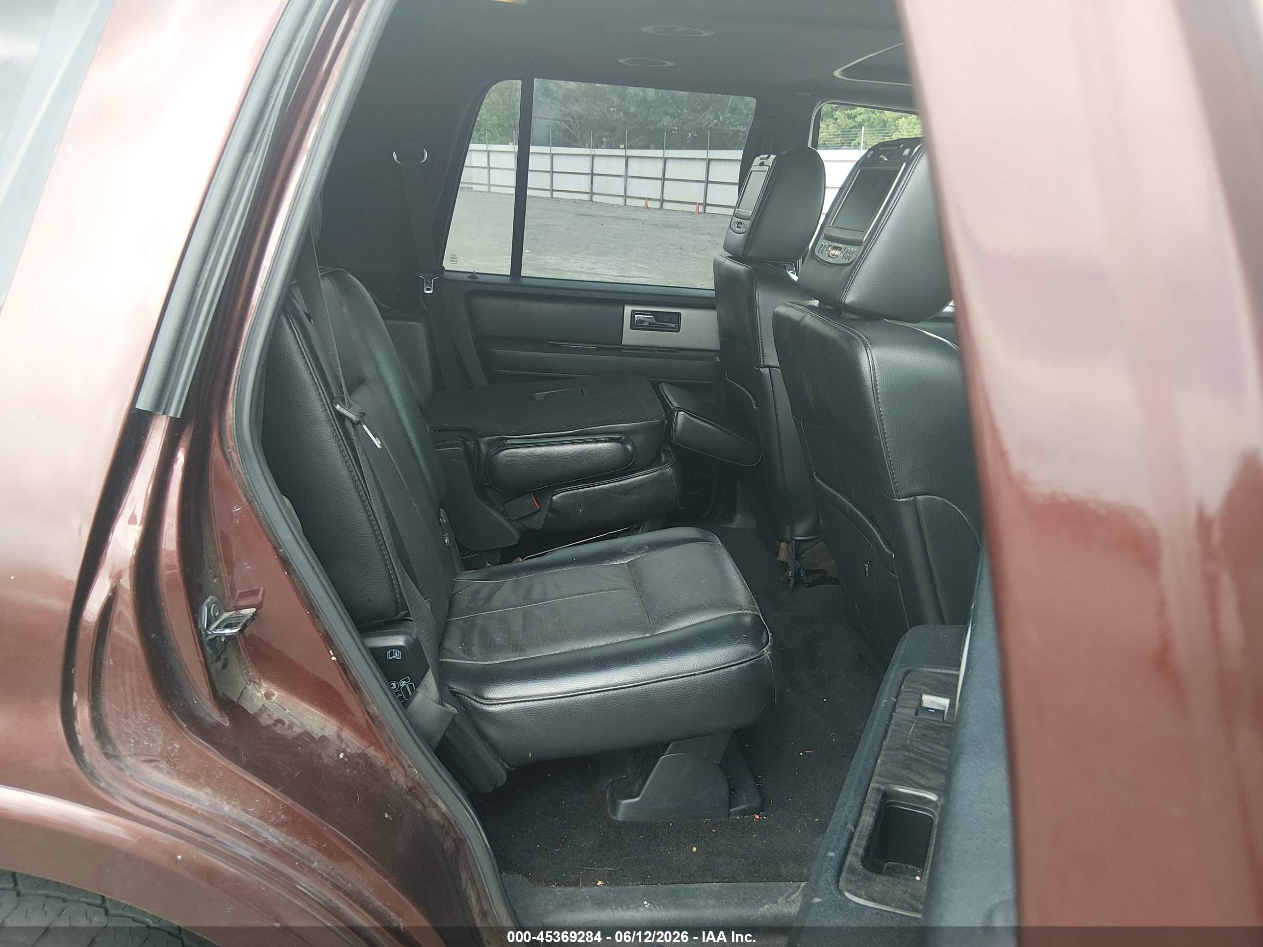 2015 Ford Expedition Limited Burgundy vin: 1FMJU1KT4FEF00742