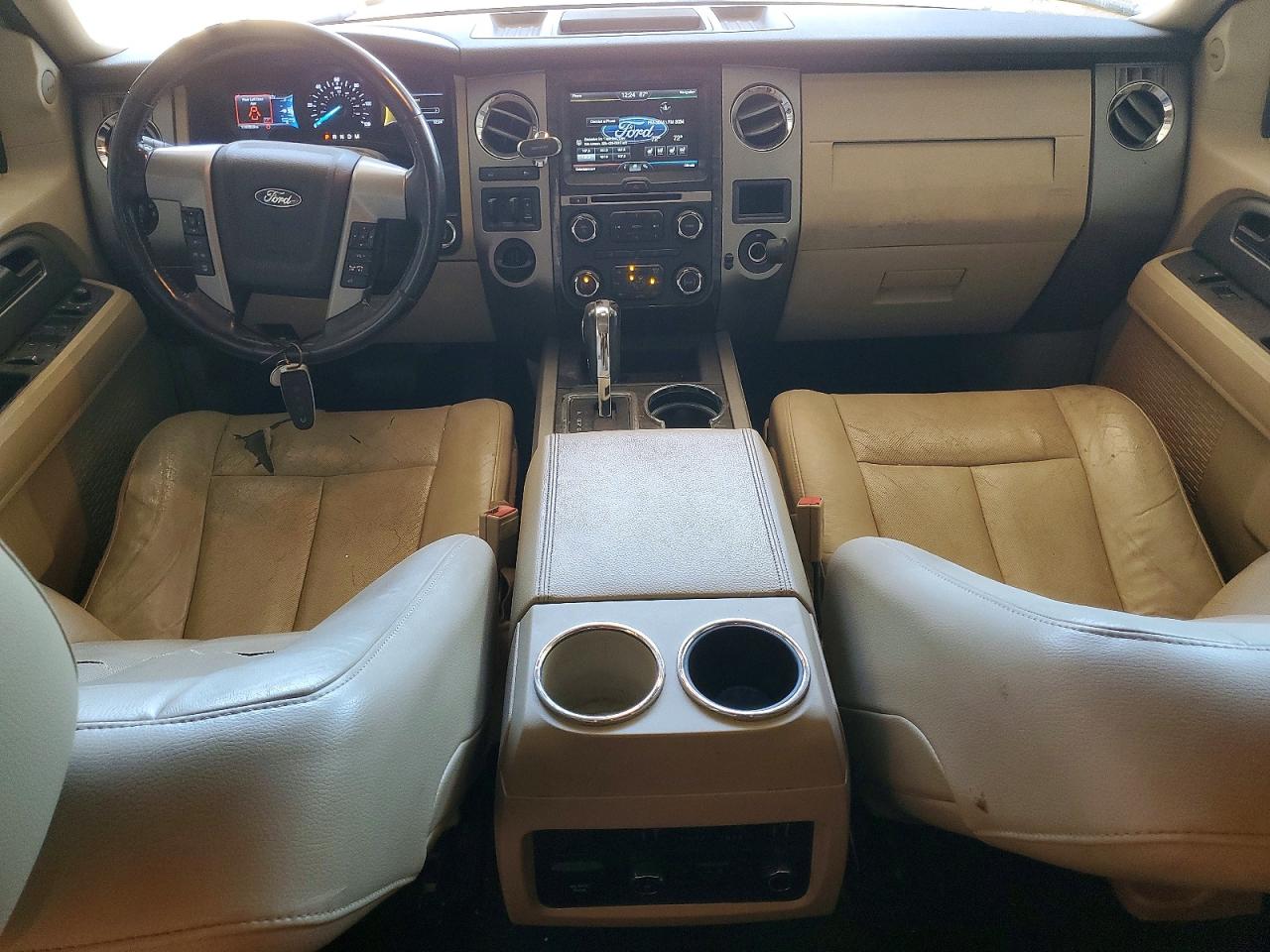 2015 Ford Expedition Limited White vin: 1FMJU1KT4FEF16679