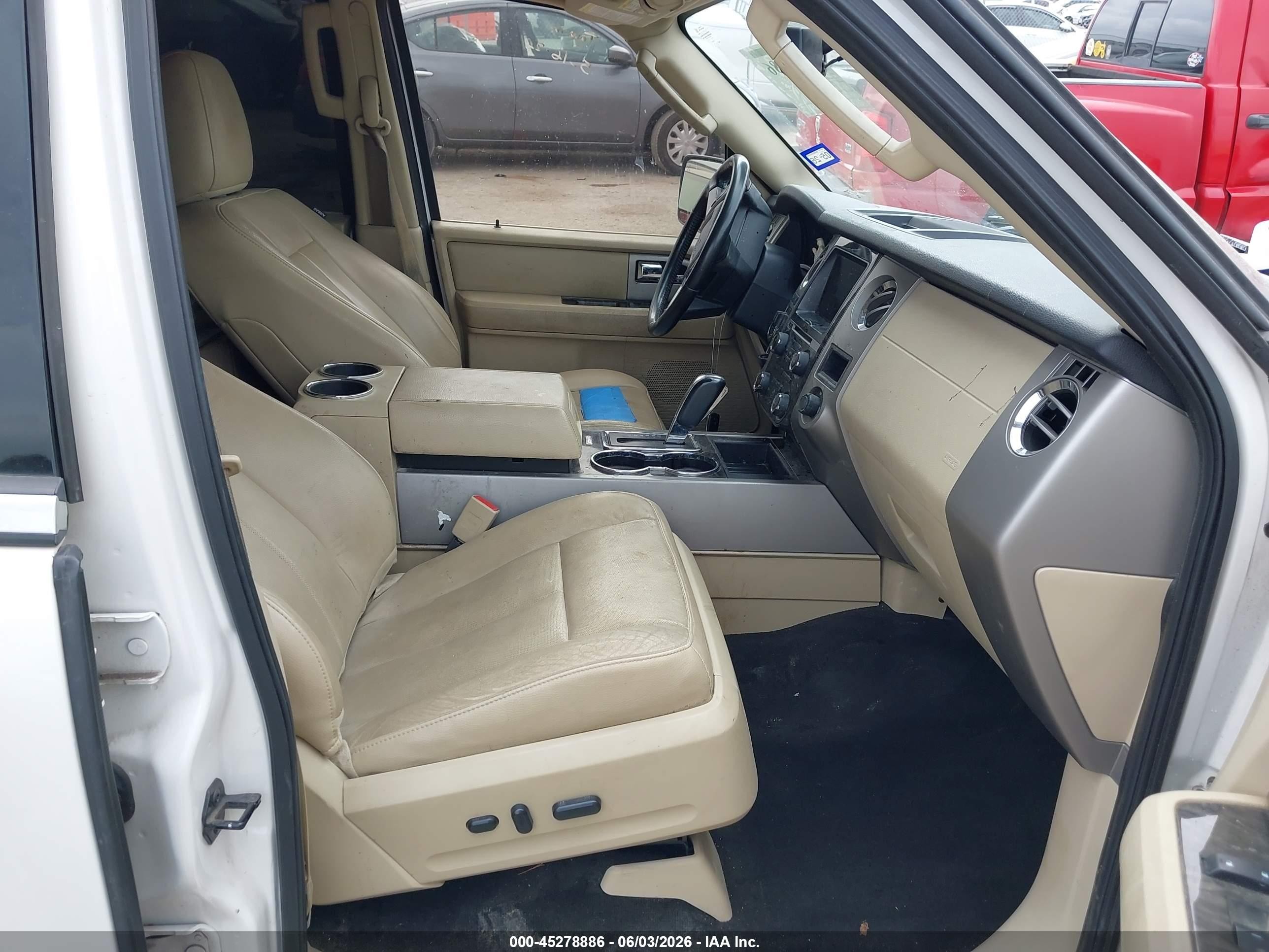 2015 Ford Expedition Limited White vin: 1FMJU1KT5FEF11118