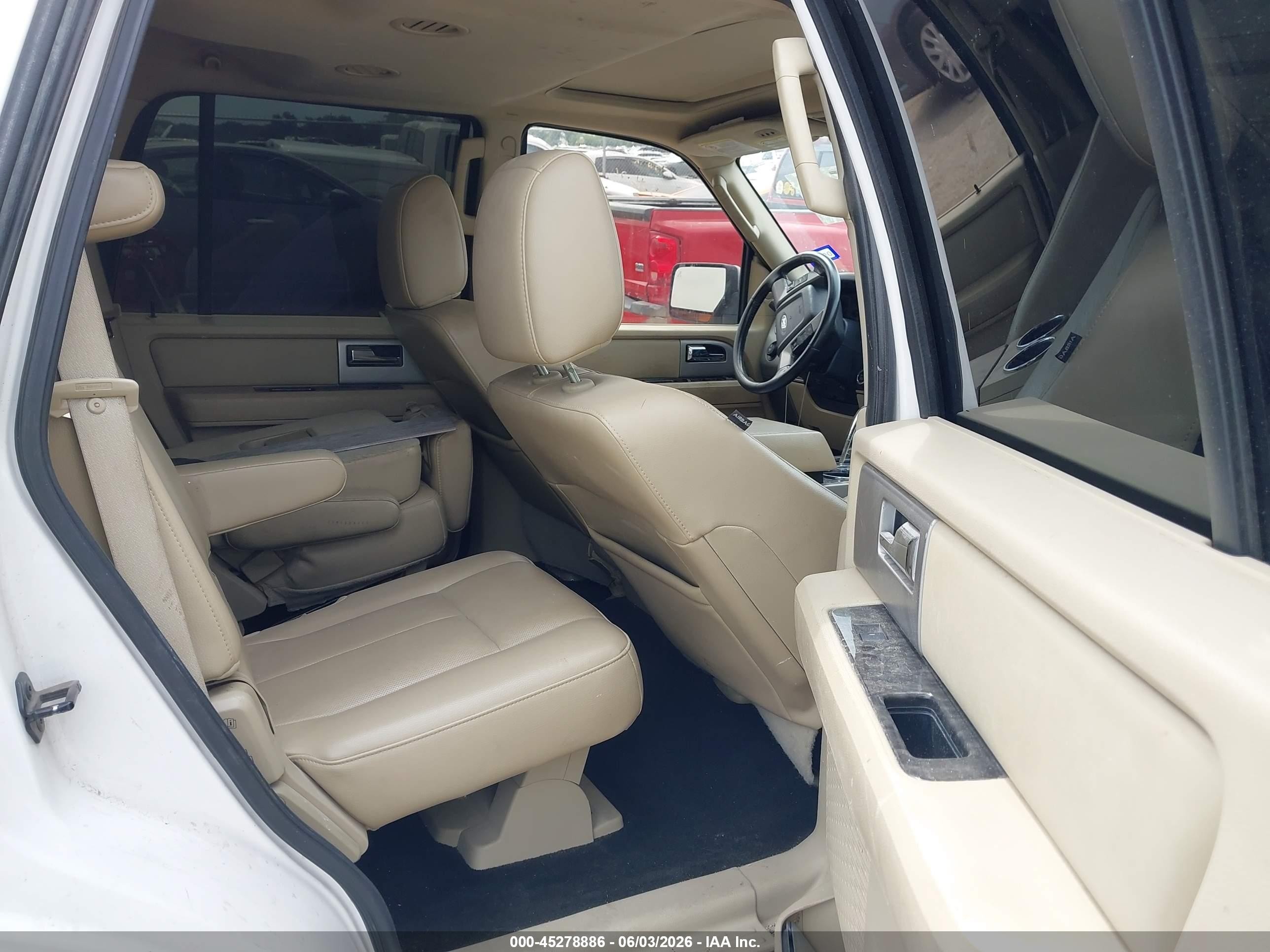 2015 Ford Expedition Limited White vin: 1FMJU1KT5FEF11118