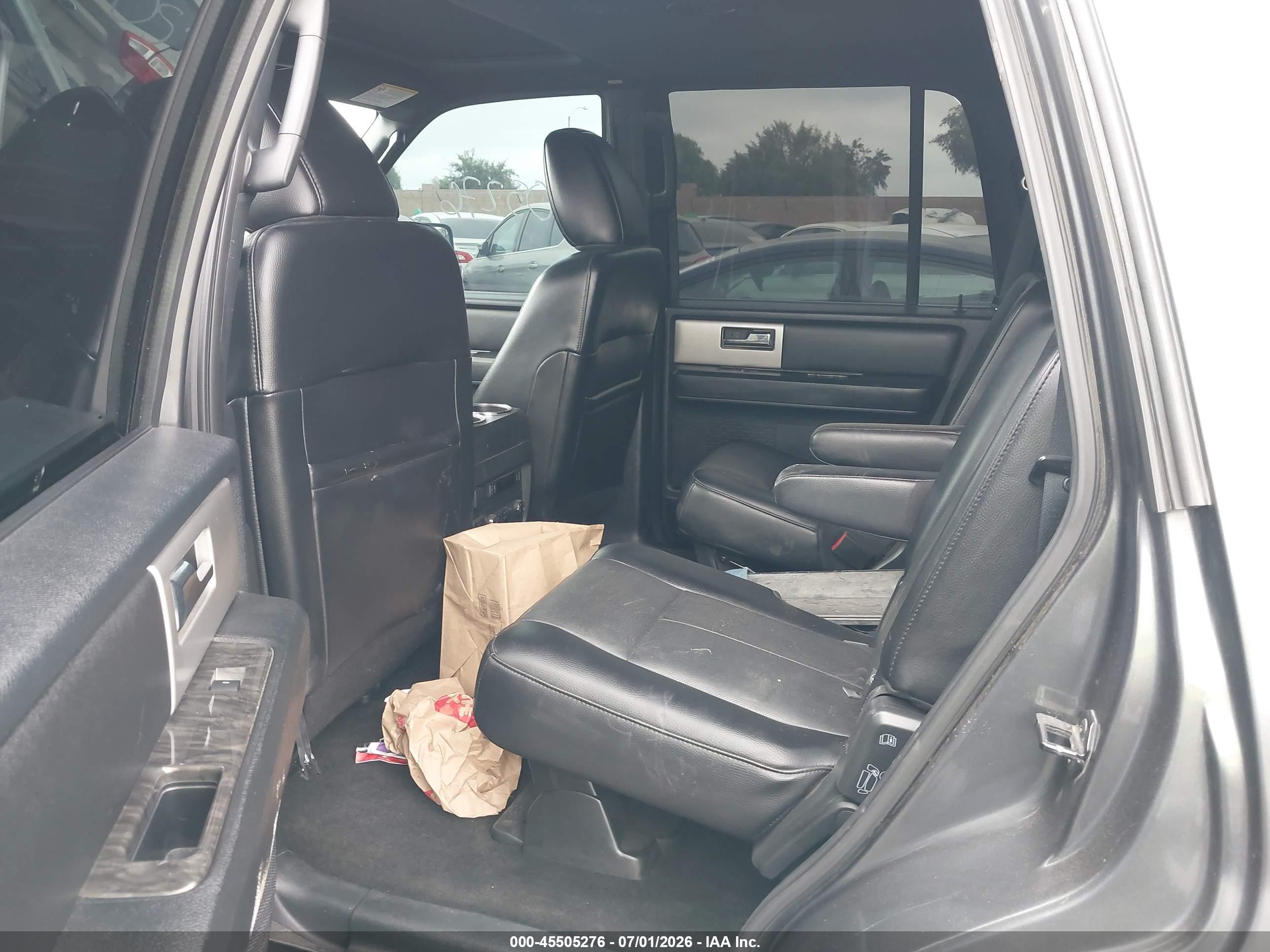 2015 Ford Expedition Limited Gray vin: 1FMJU1KT6FEF03304