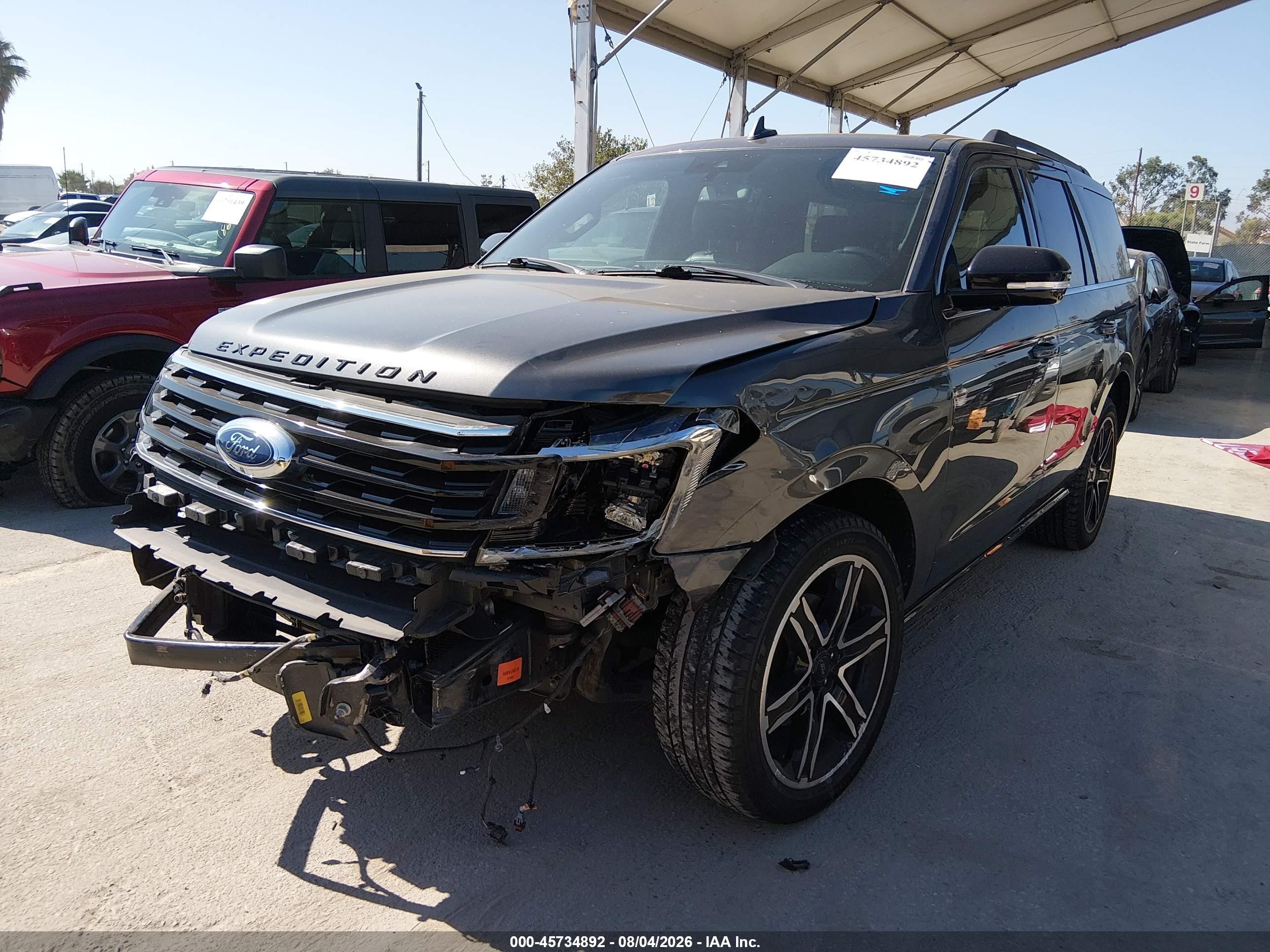 2020 Ford Expedition Limited Серый vin: 1FMJU1KT7LEA29097