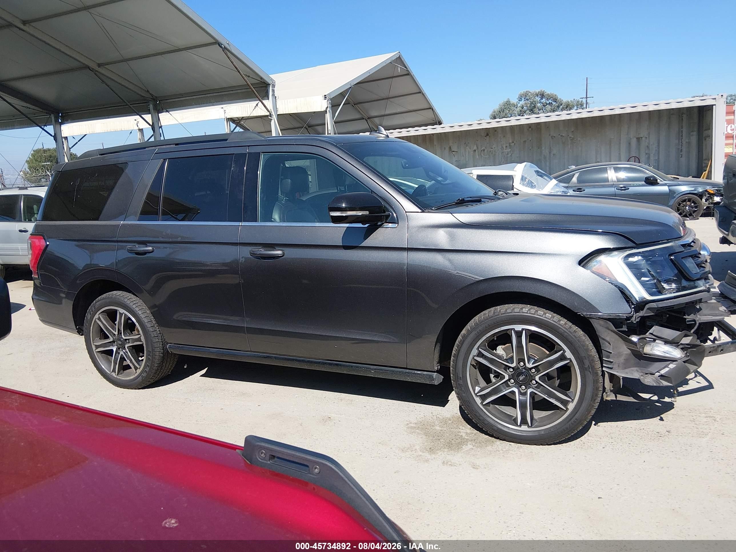 2020 Ford Expedition Limited Серый vin: 1FMJU1KT7LEA29097