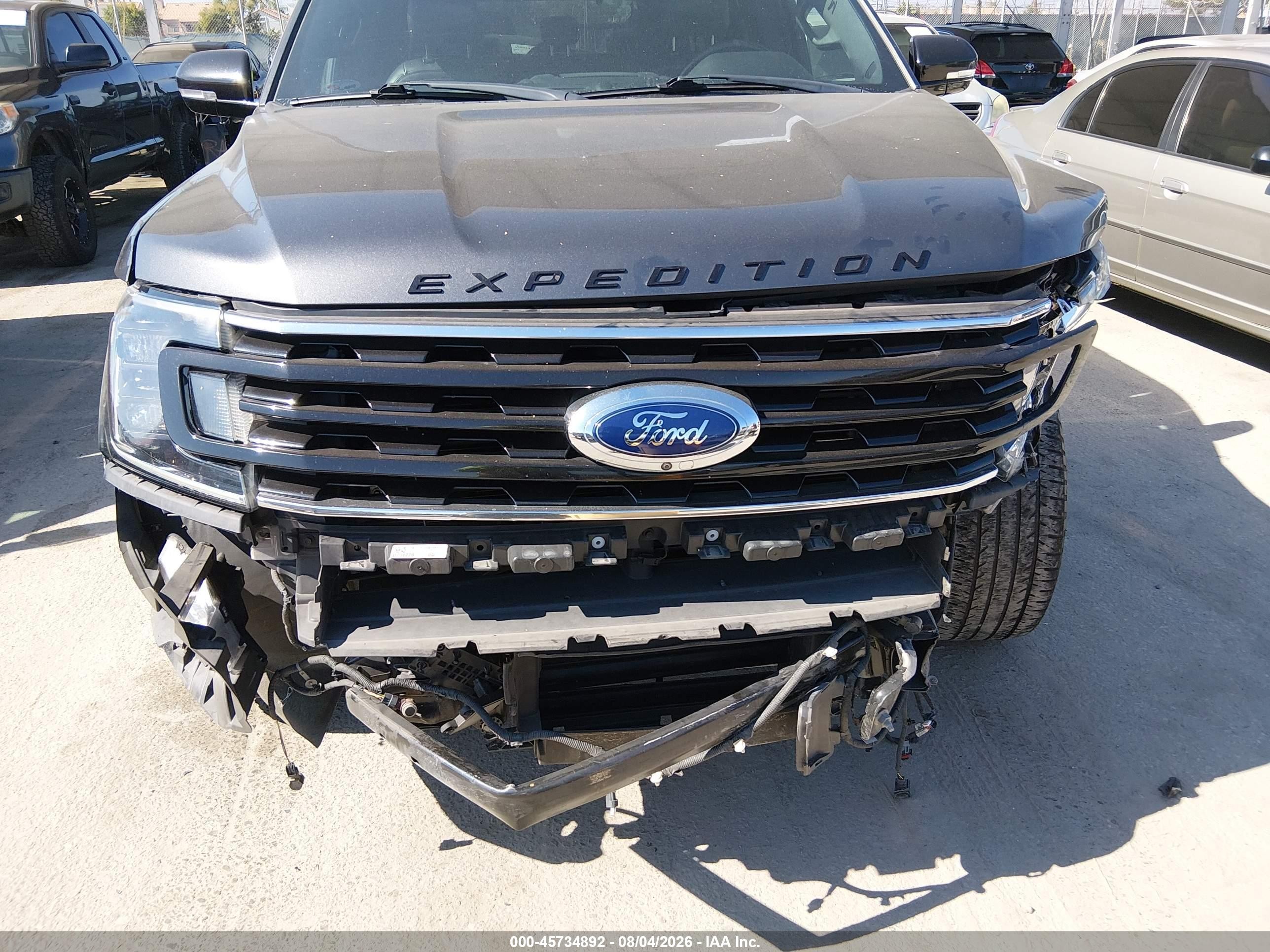 2020 Ford Expedition Limited Серый vin: 1FMJU1KT7LEA29097