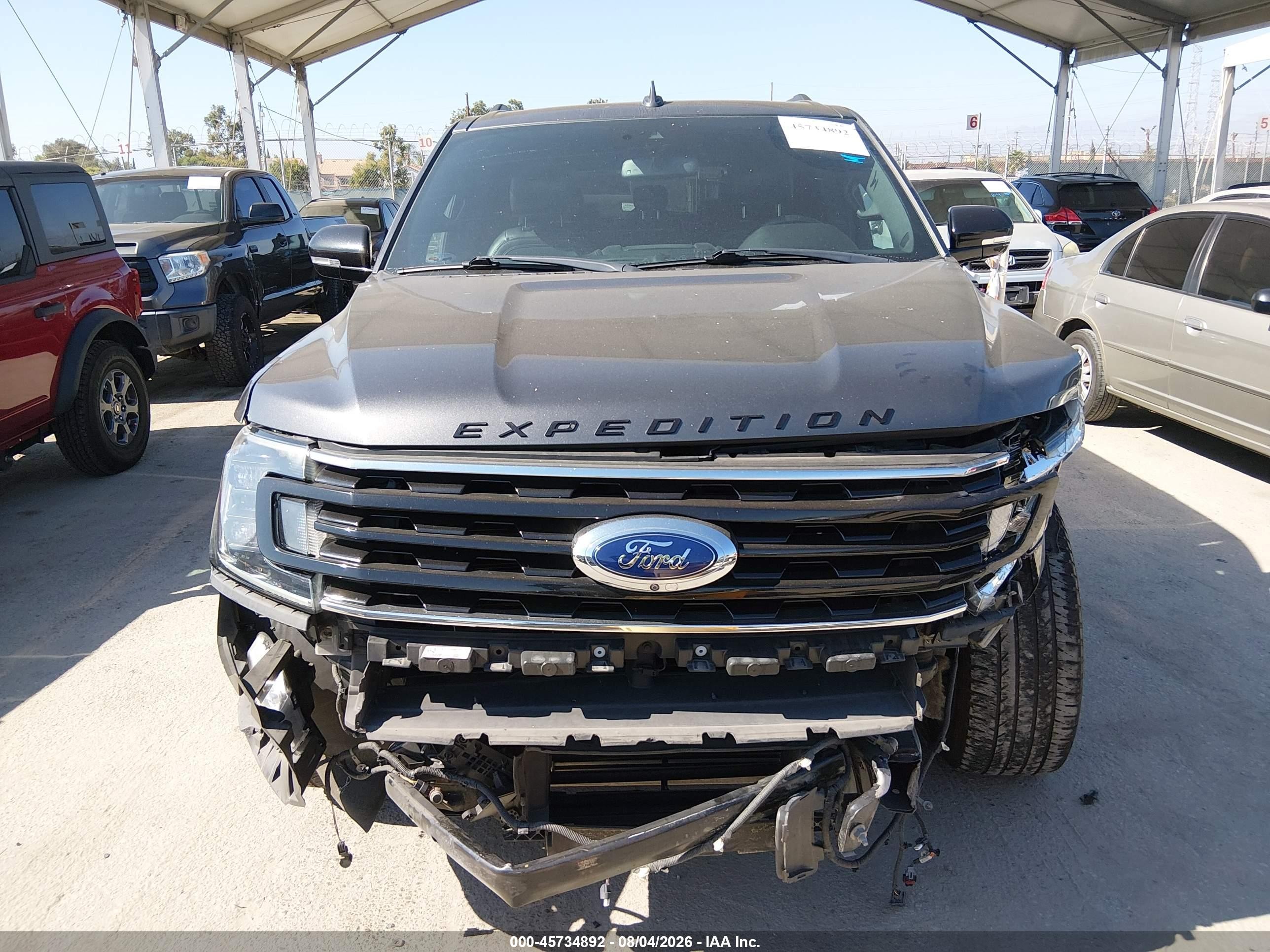 2020 Ford Expedition Limited Серый vin: 1FMJU1KT7LEA29097