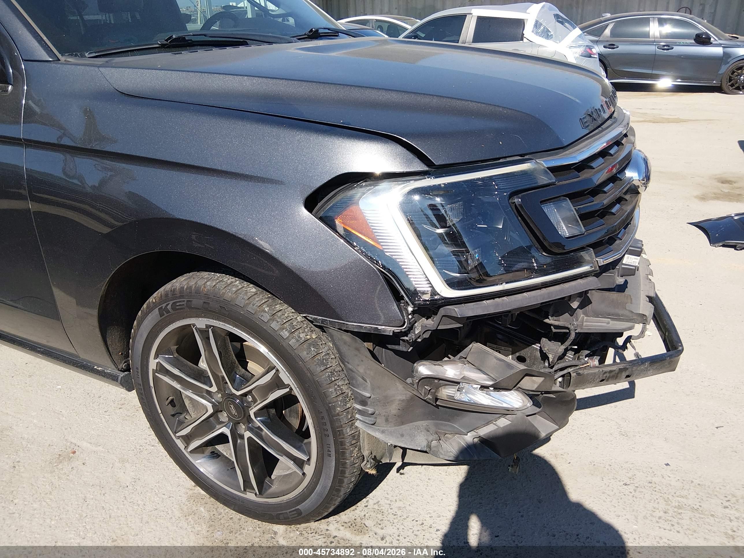 2020 Ford Expedition Limited Серый vin: 1FMJU1KT7LEA29097