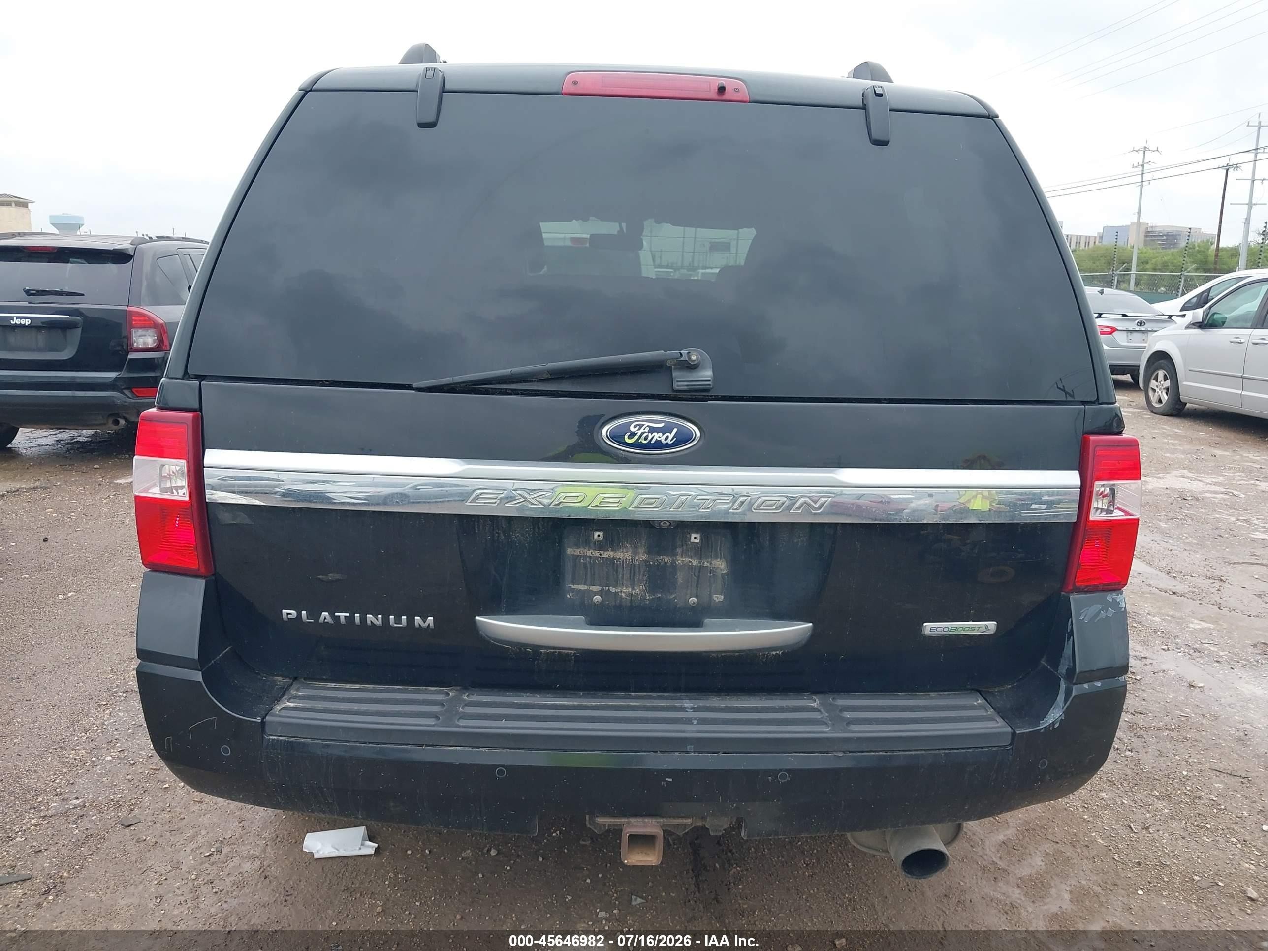 2015 Ford Expedition Platinum Black vin: 1FMJU1LT0FEF37690