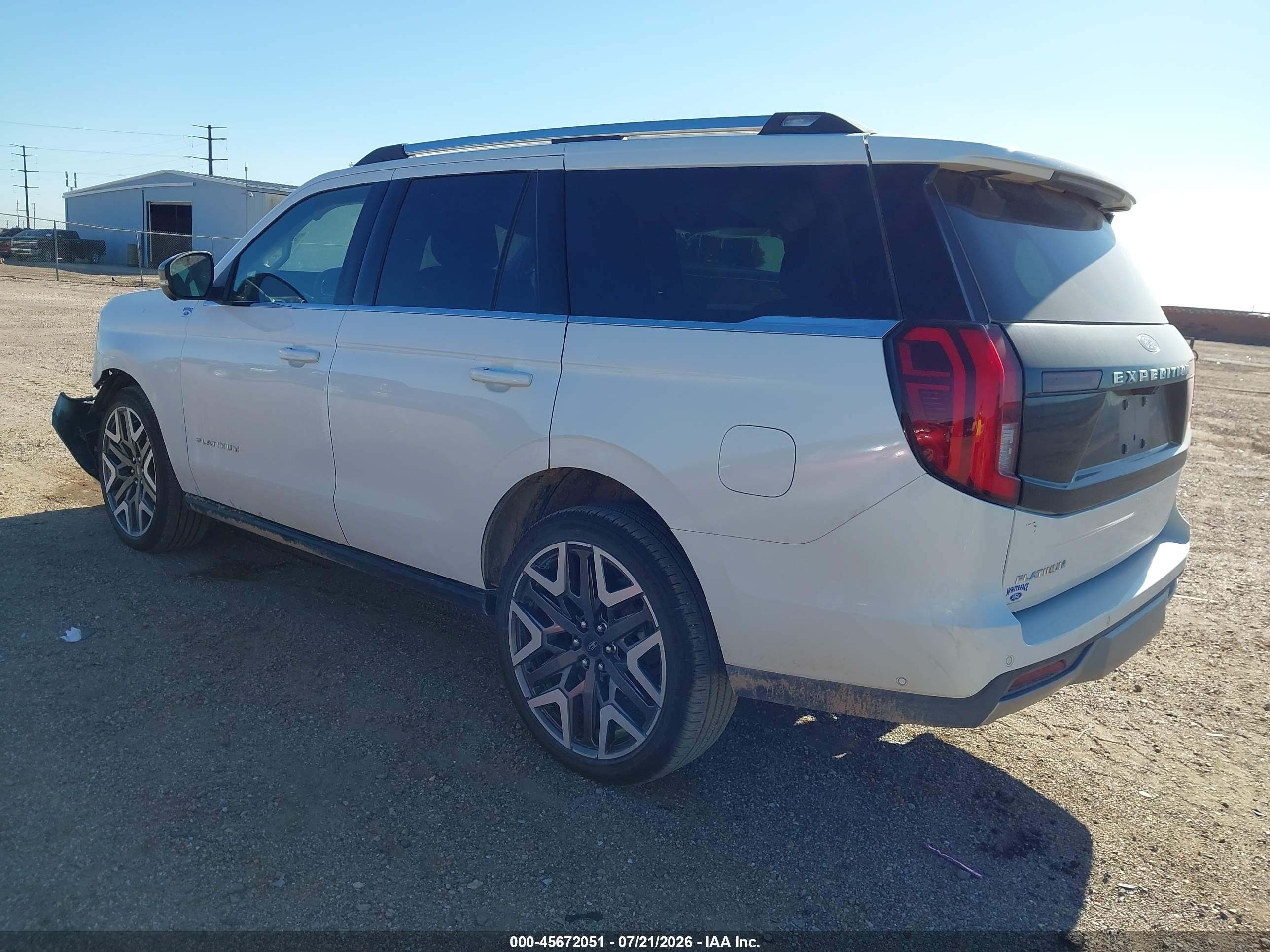2025 Ford Expedition Platinum Белый vin: 1FMJU1MG0SEA21292