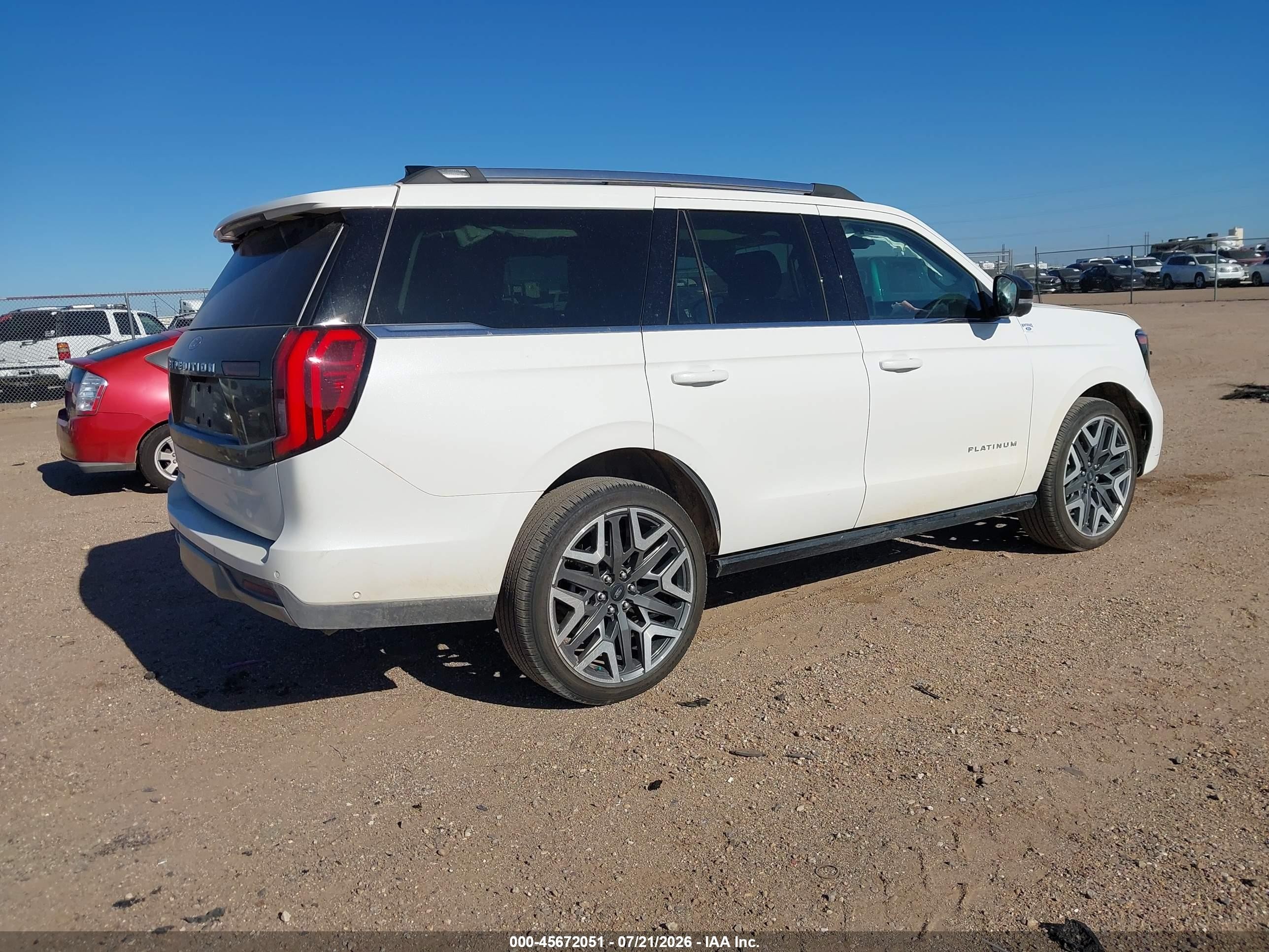 2025 Ford Expedition Platinum Белый vin: 1FMJU1MG0SEA21292