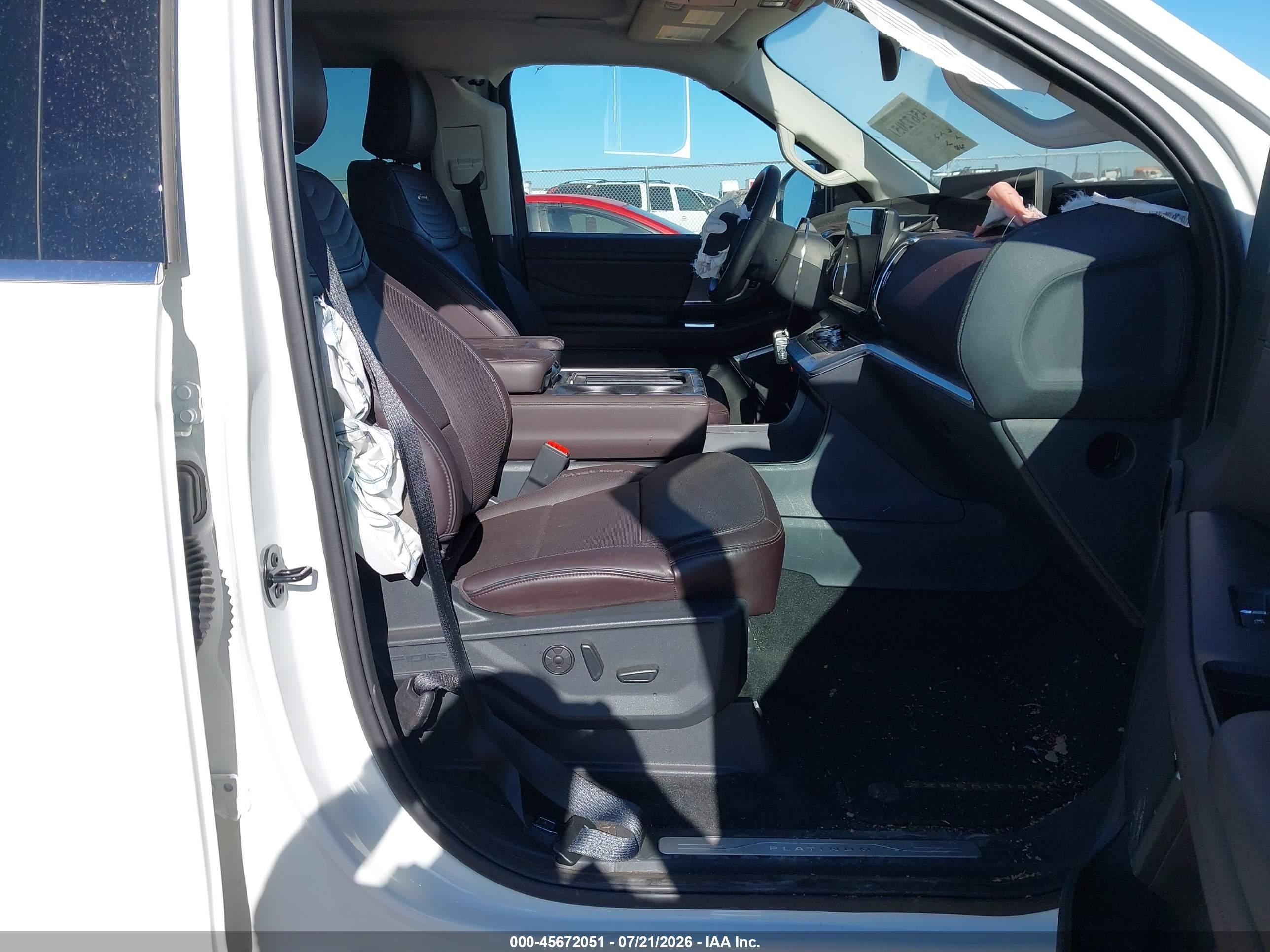 2025 Ford Expedition Platinum Белый vin: 1FMJU1MG0SEA21292