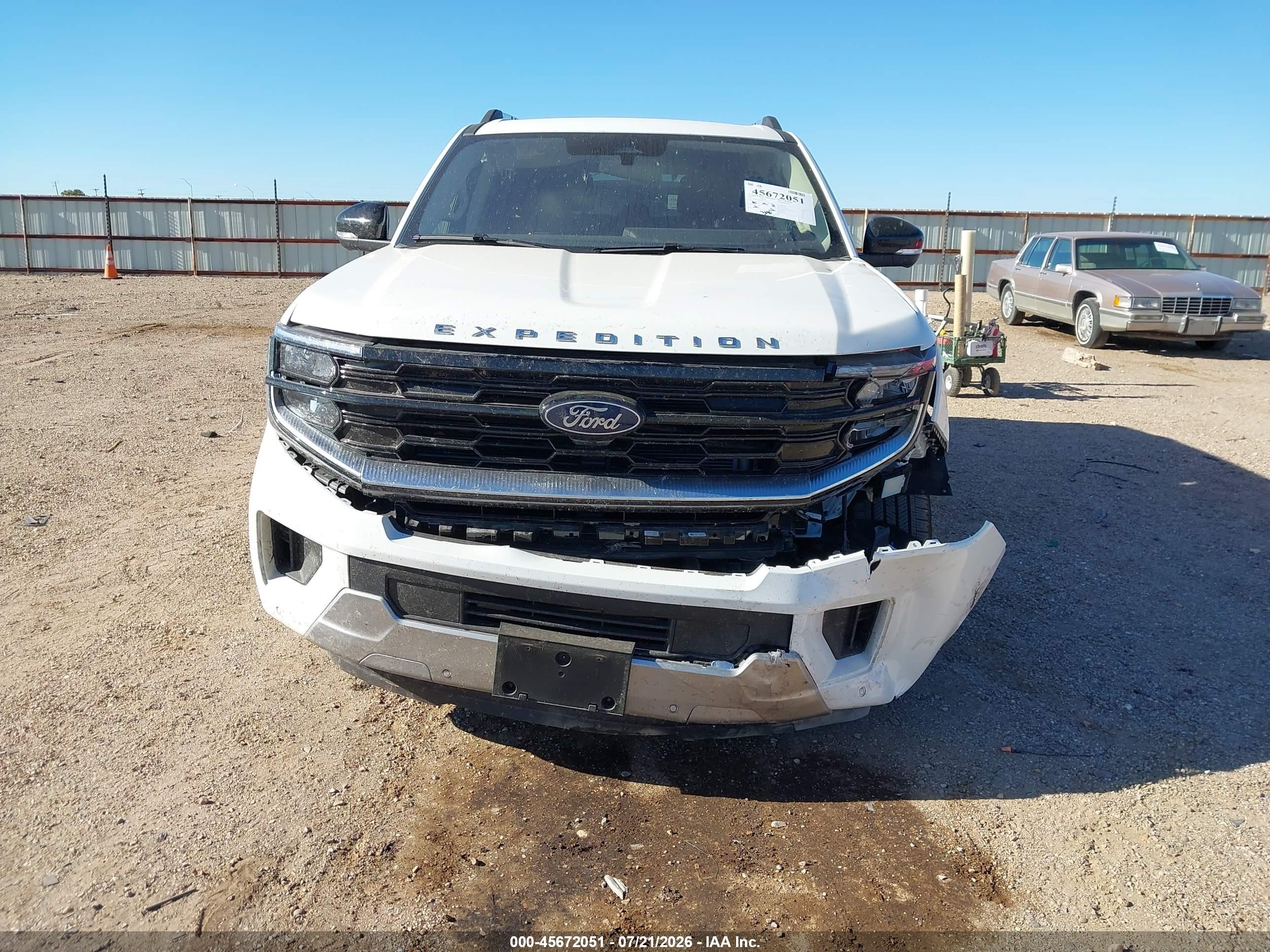 2025 Ford Expedition Platinum Белый vin: 1FMJU1MG0SEA21292