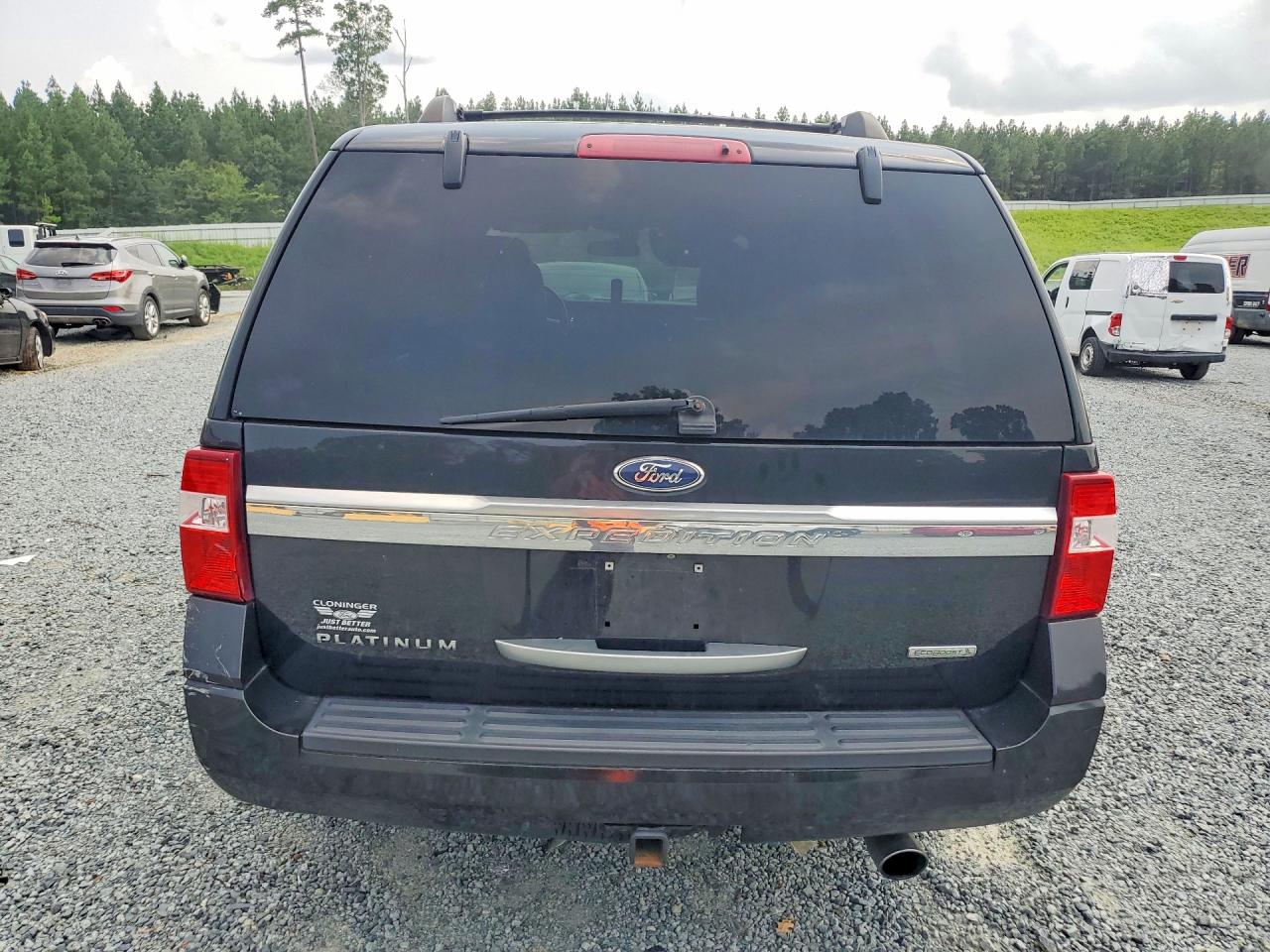 2015 Ford Expedition Platinum Черный vin: 1FMJU1MT1FEF32805