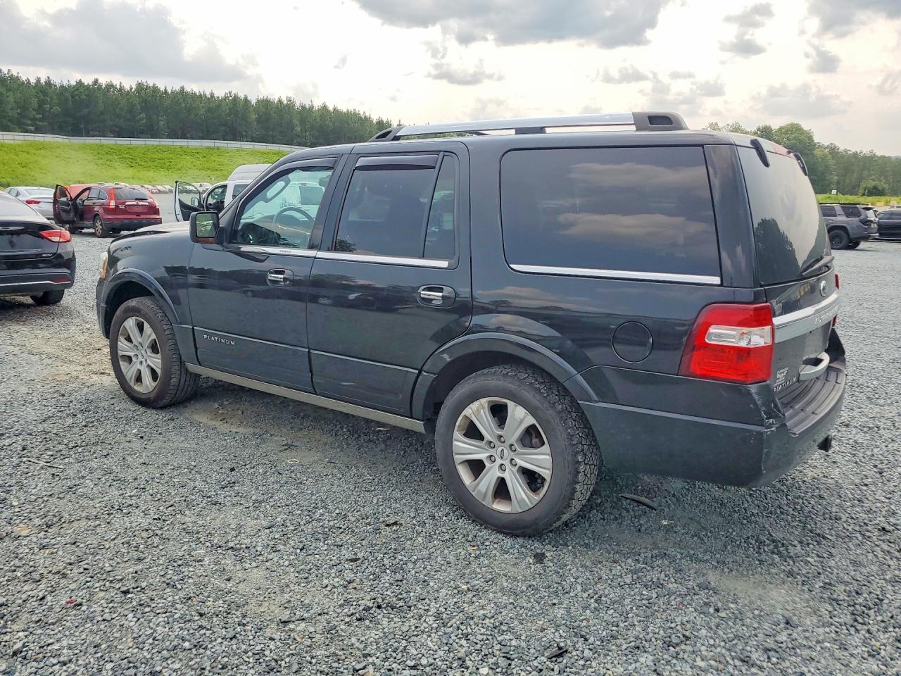 2015 Ford Expedition Platinum Черный vin: 1FMJU1MT1FEF32805