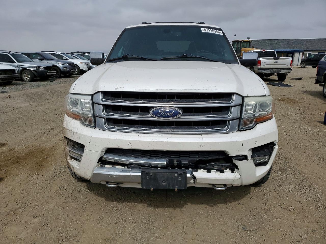 2015 Ford Expedition Platinum White vin: 1FMJU1MT2FEF14345