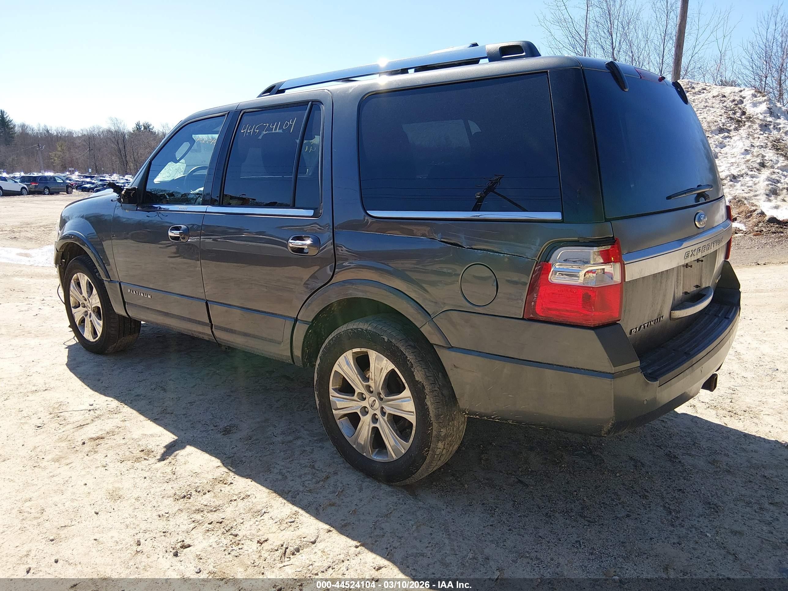 2015 Ford Expedition Platinum Gray vin: 1FMJU1MT4FEF34726