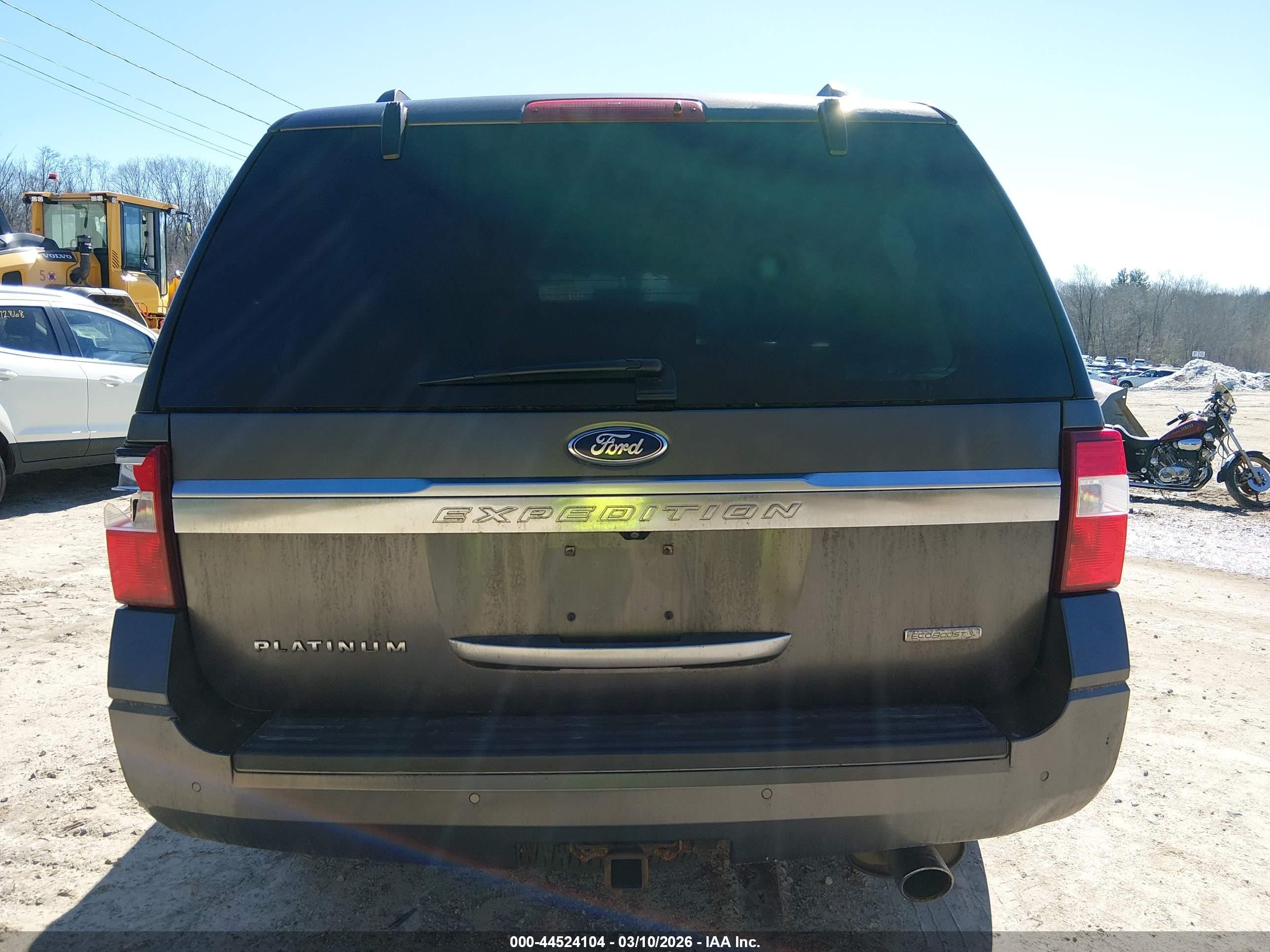 2015 Ford Expedition Platinum Gray vin: 1FMJU1MT4FEF34726