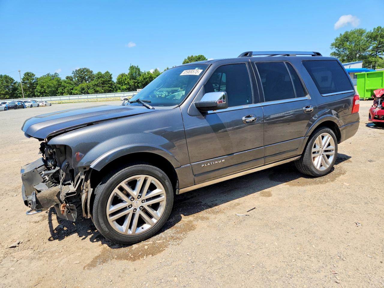 2015 Ford Expedition Platinum Gray vin: 1FMJU1MT7FEF25101