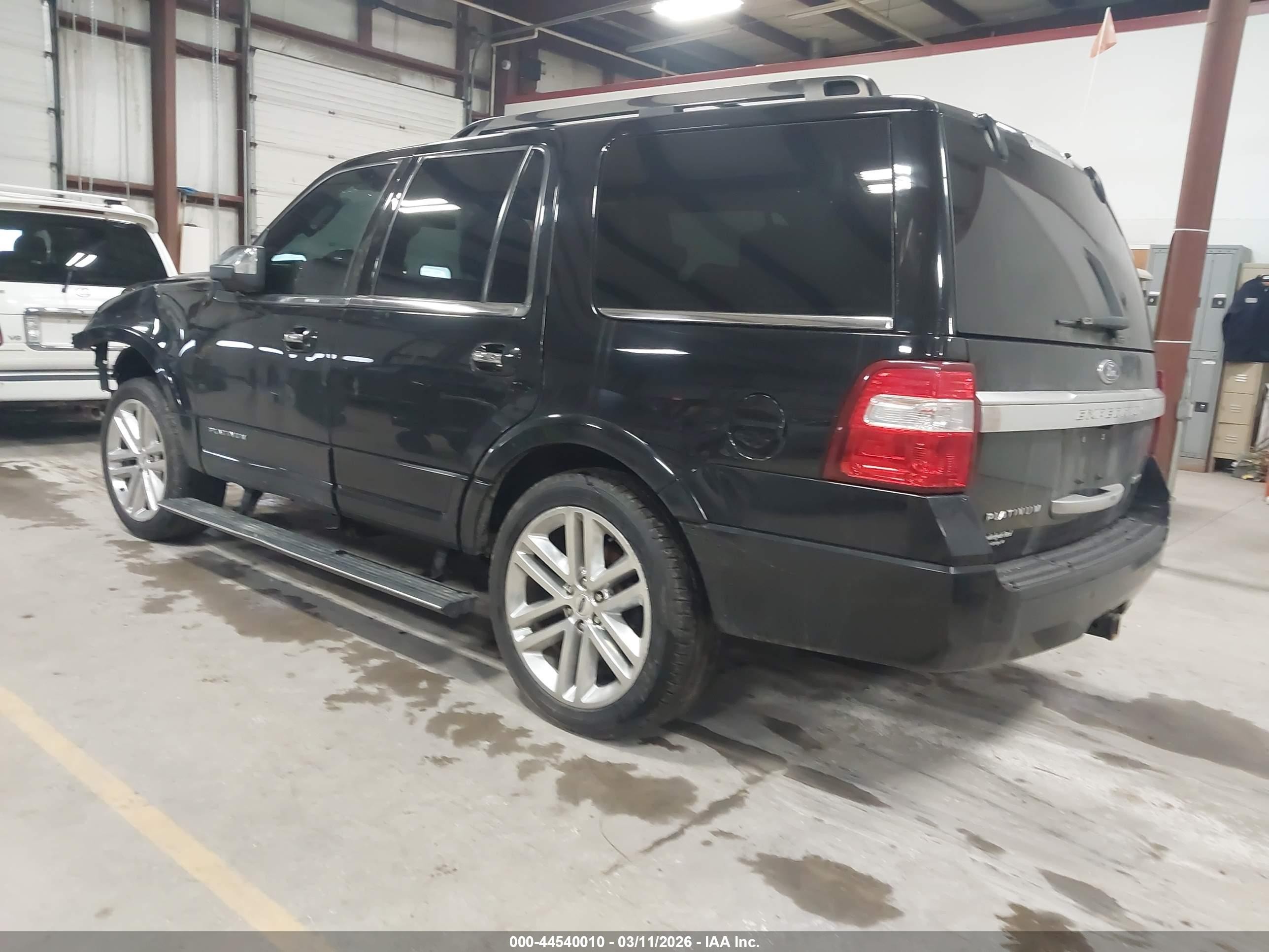 2016 Ford Expedition Platinum Черный vin: 1FMJU1MT7GEF39386