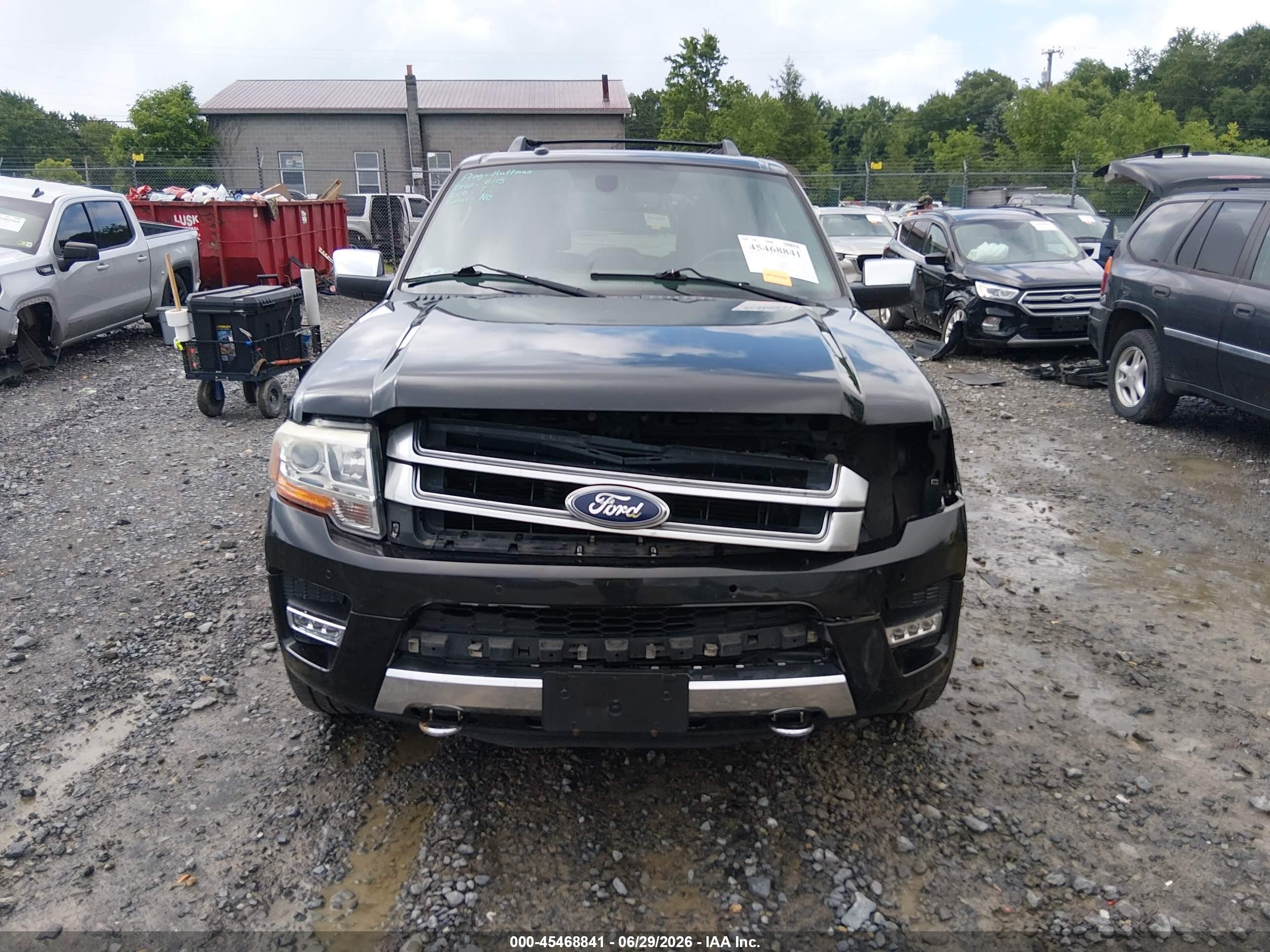 2015 Ford Expedition Platinum Black vin: 1FMJU1MT8FEF21722