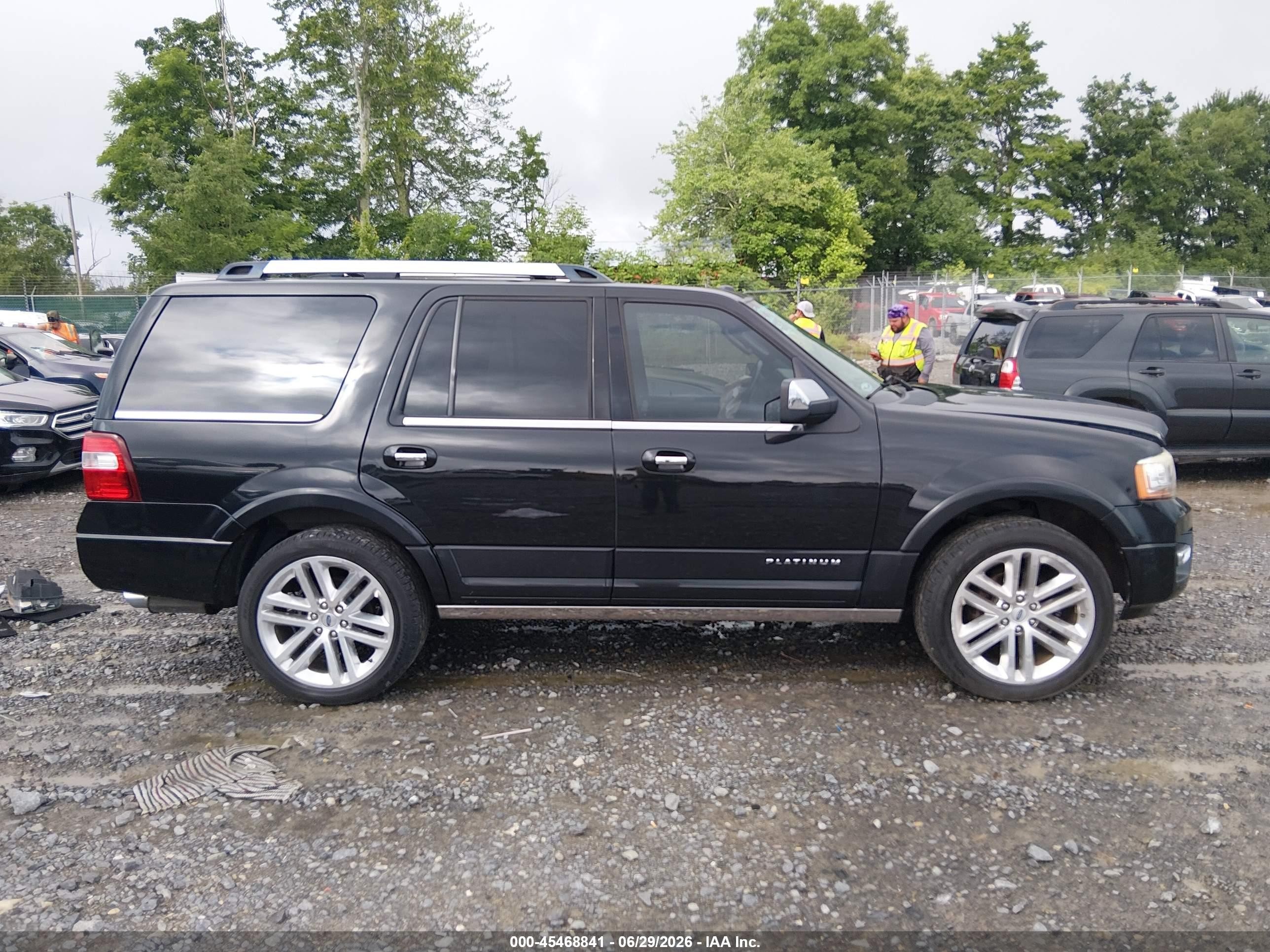 2015 Ford Expedition Platinum Black vin: 1FMJU1MT8FEF21722