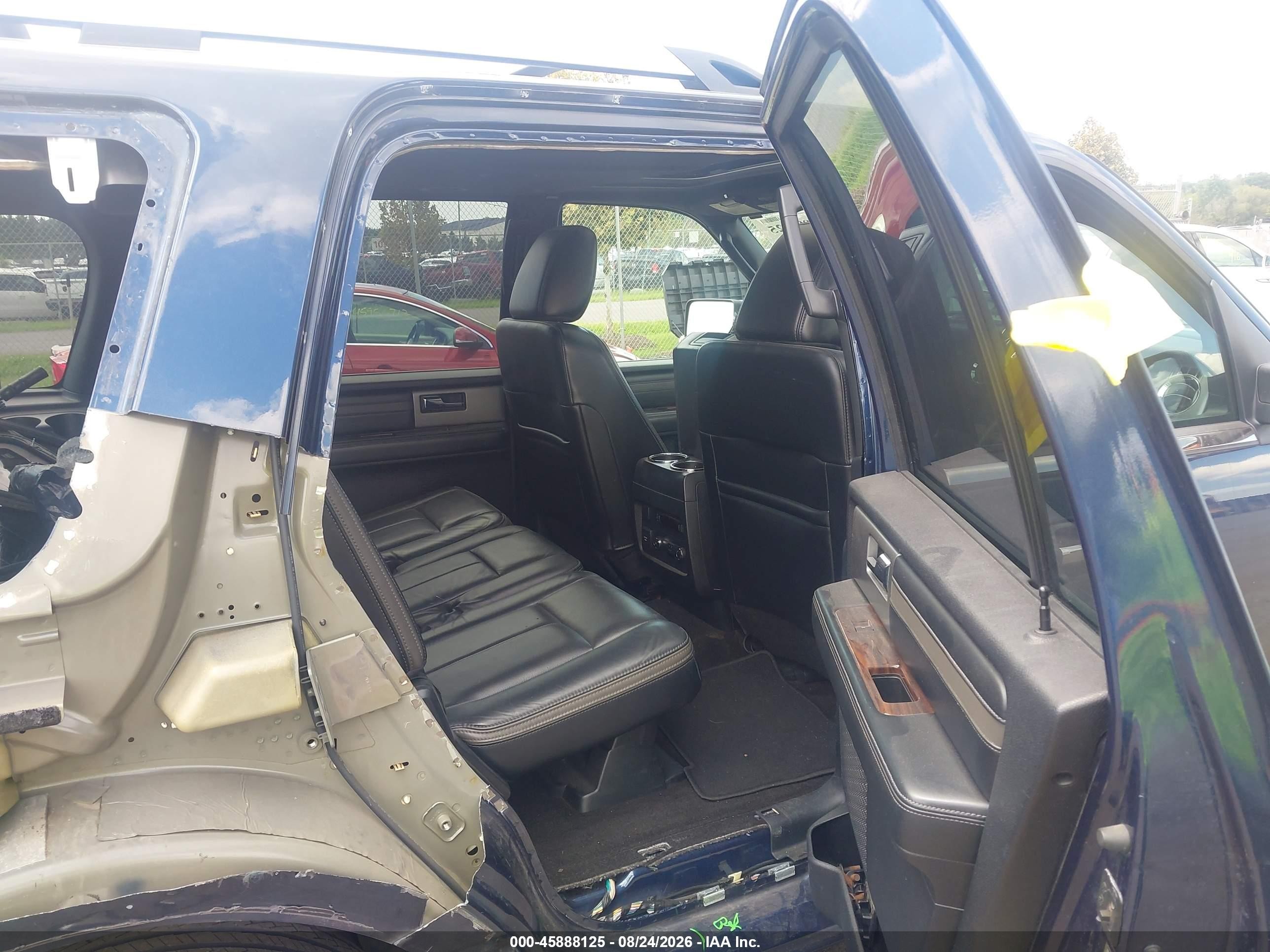 2015 Ford Expedition Platinum Blue vin: 1FMJU1MT9FEF00524