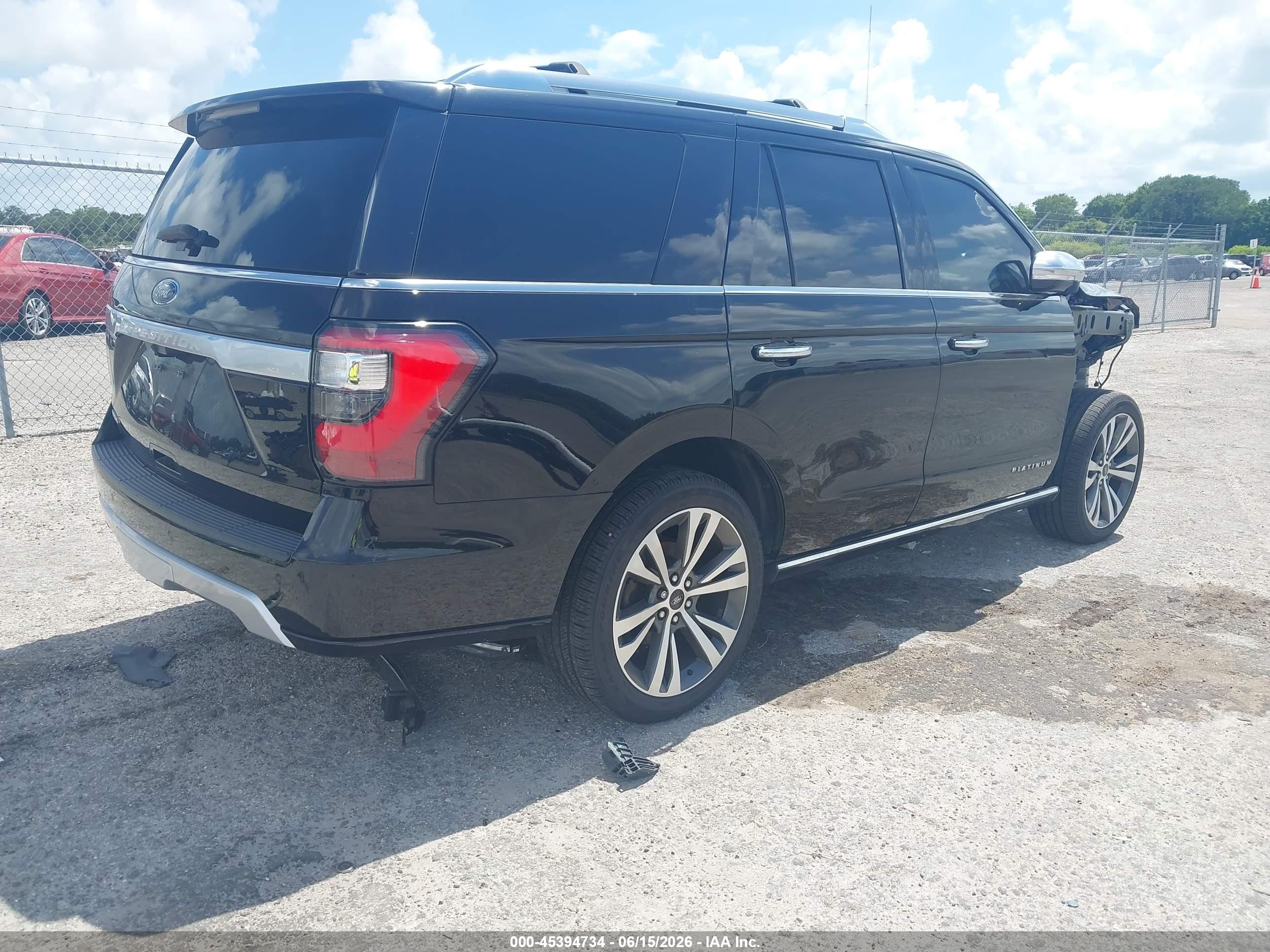 2020 Ford Expedition Platinum Black vin: 1FMJU1MT9LEA27235