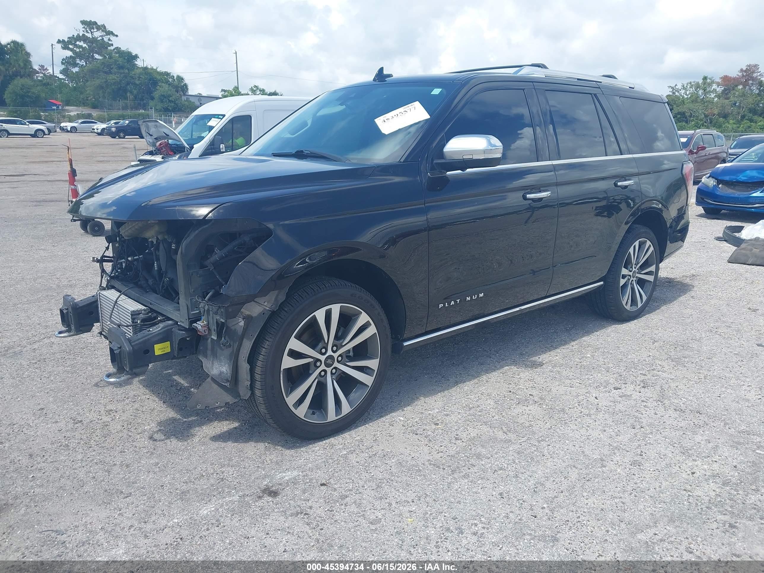 2020 Ford Expedition Platinum Black vin: 1FMJU1MT9LEA27235