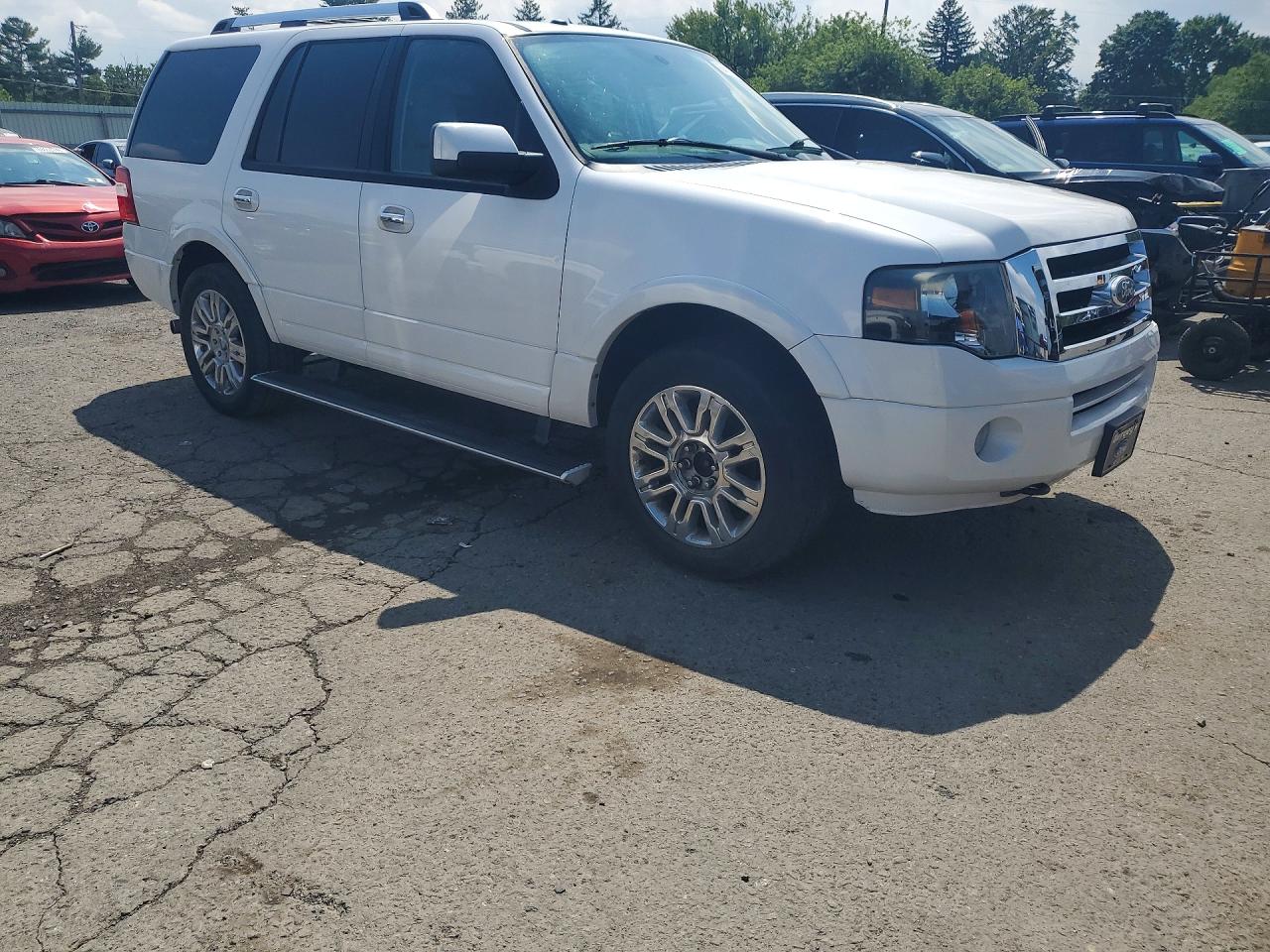 2011 Ford Expedition Limited Белый vin: 1FMJU2A50BEF06170