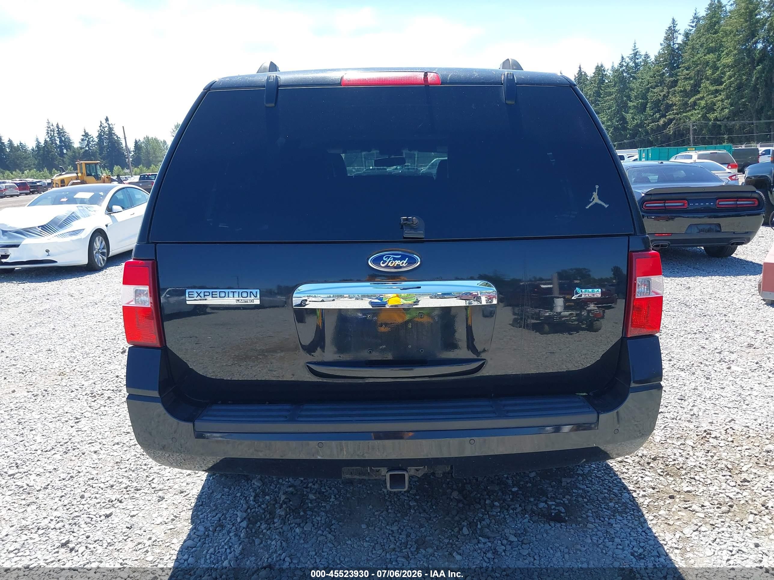 2012 Ford Expedition Limited Black vin: 1FMJU2A50CEF67147