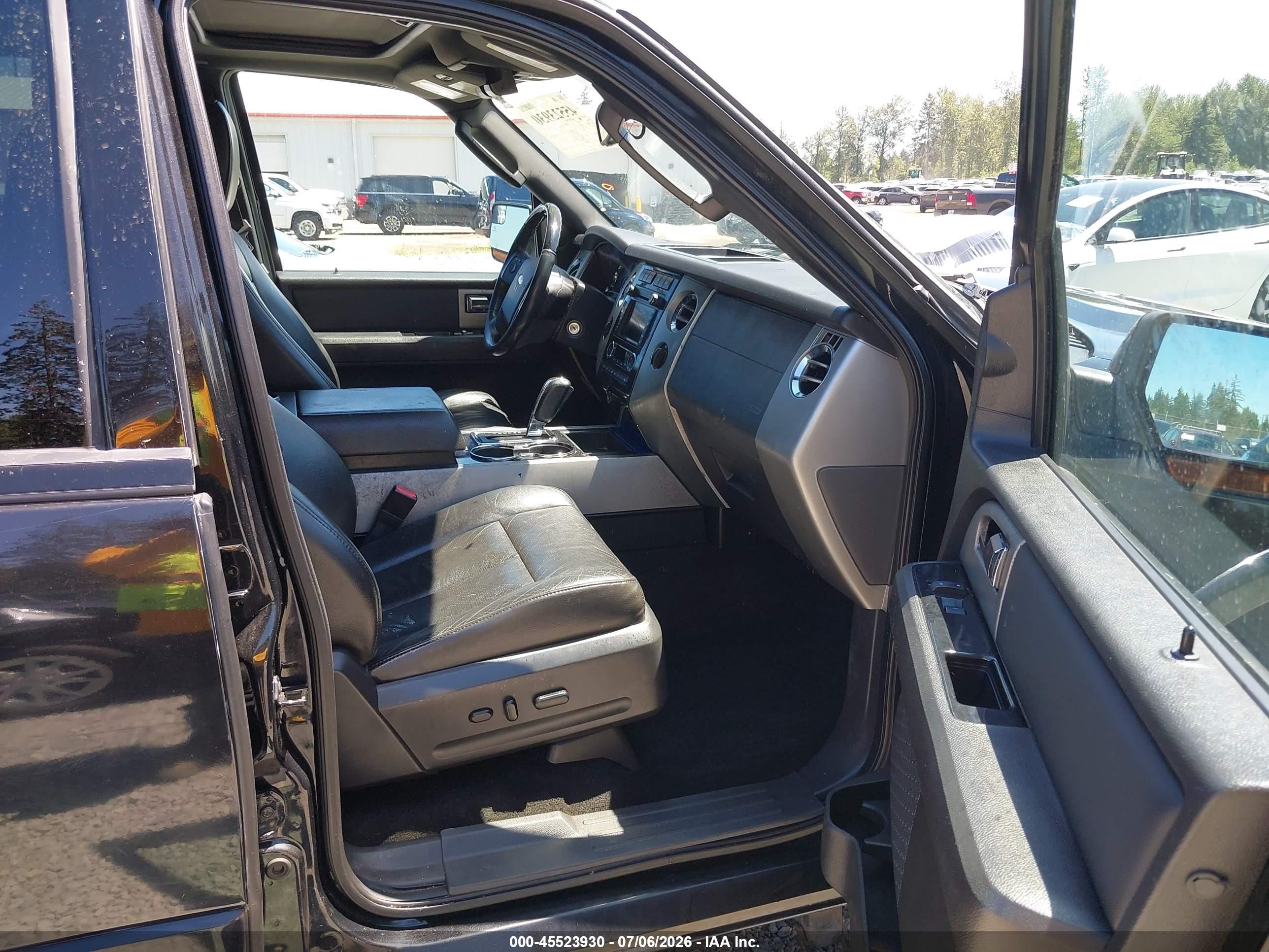 2012 Ford Expedition Limited Black vin: 1FMJU2A50CEF67147