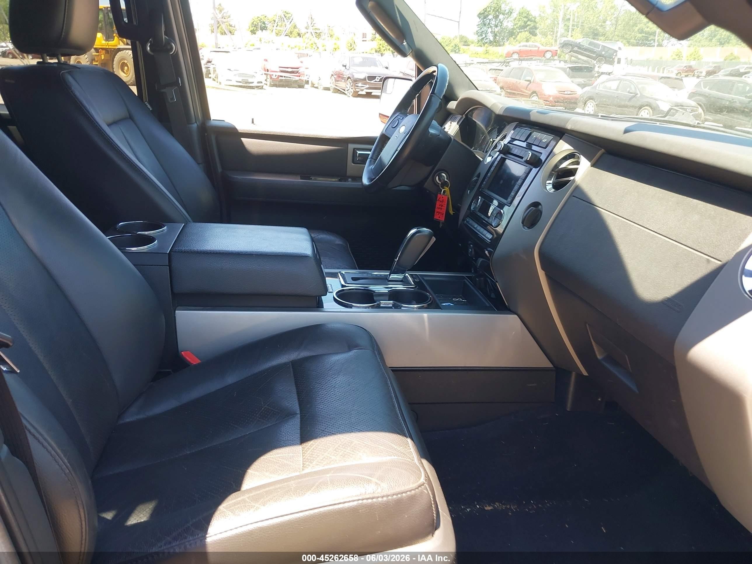 2014 Ford Expedition Limited Gray vin: 1FMJU2A50EEF28657