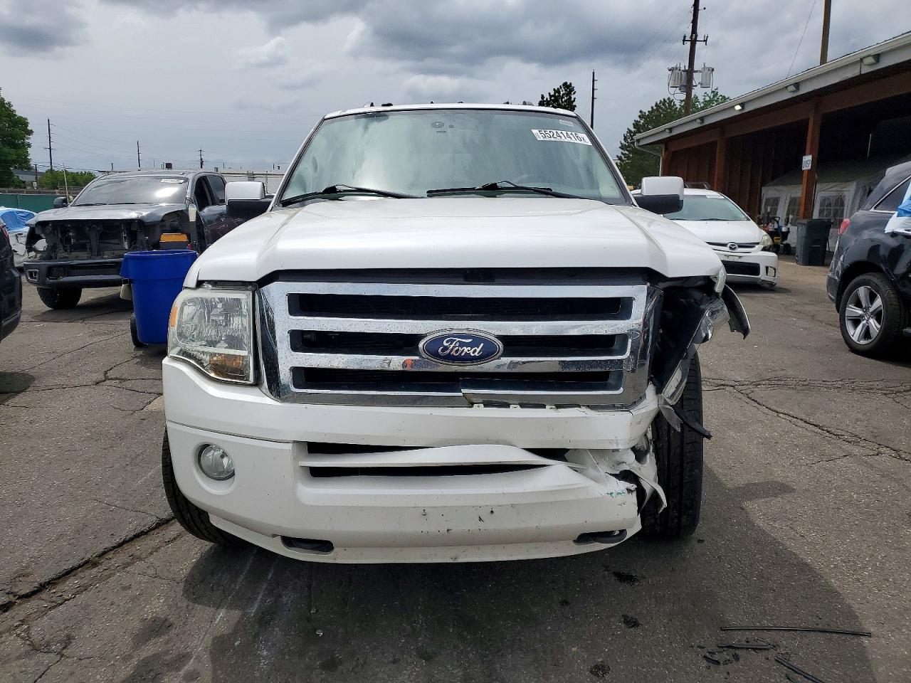 2011 Ford Expedition Limited Белый vin: 1FMJU2A51BEF33622