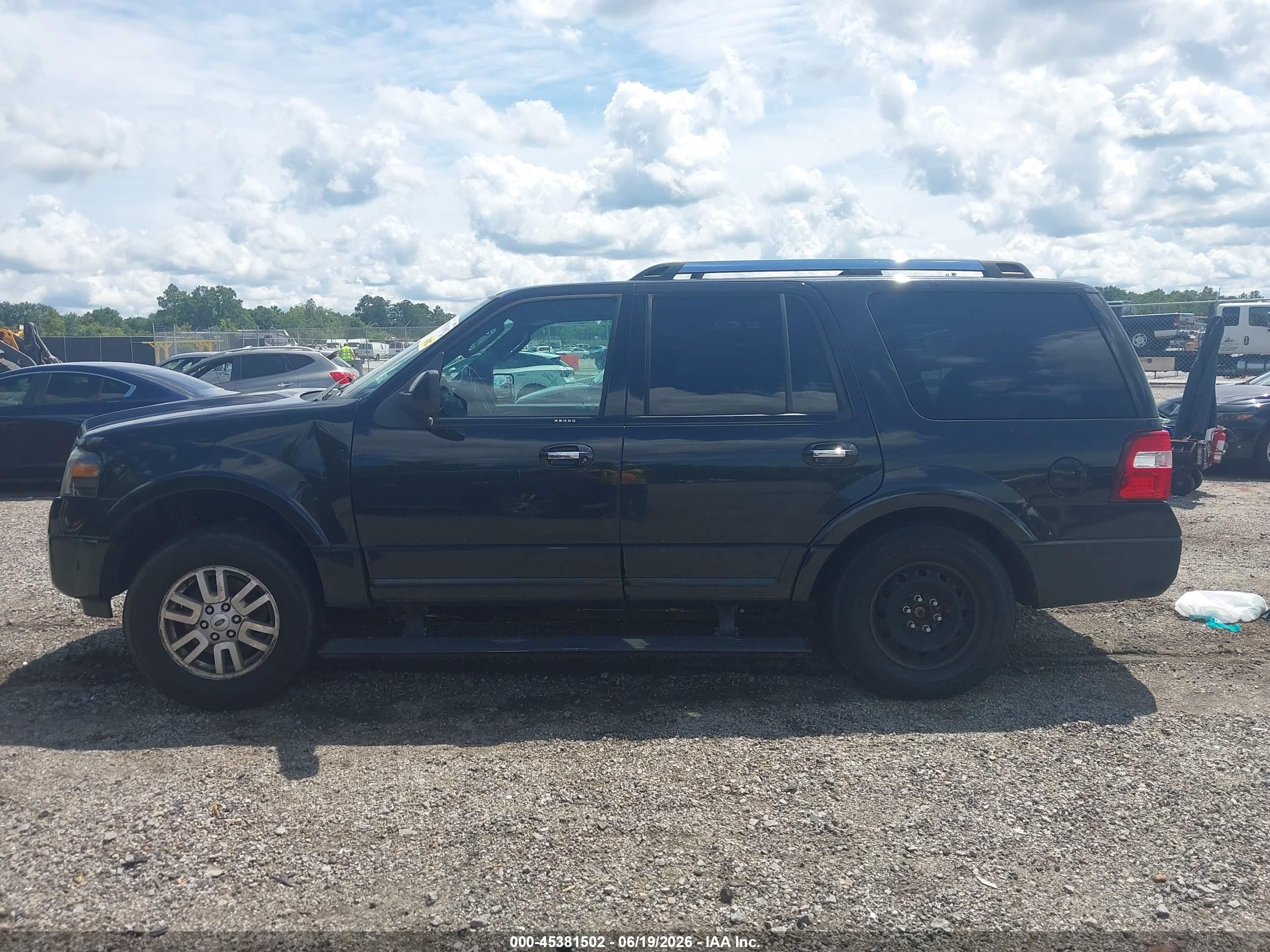 2013 Ford Expedition Limited Black vin: 1FMJU2A51DEF34658